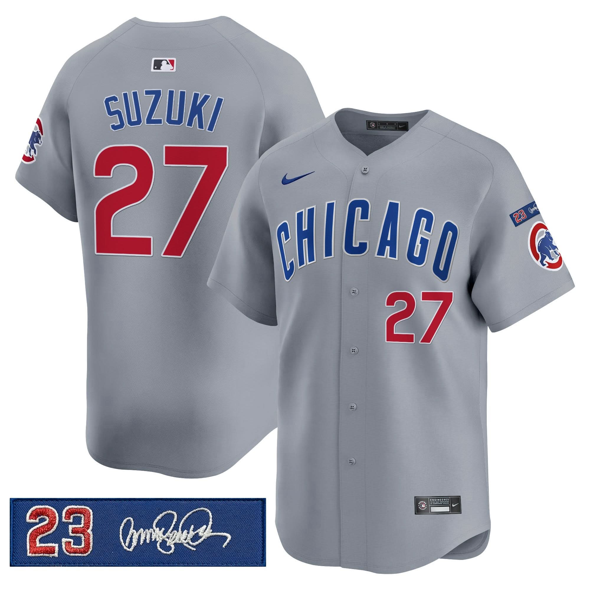 CC 'Ryne Sandberg Tribute' Vapor Premier Limited Jersey V3 - Stitched