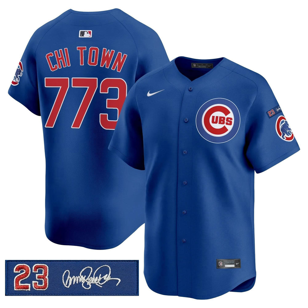 CC 'Ryne Sandberg Tribute' Vapor Premier Limited Jersey V3 - Stitched