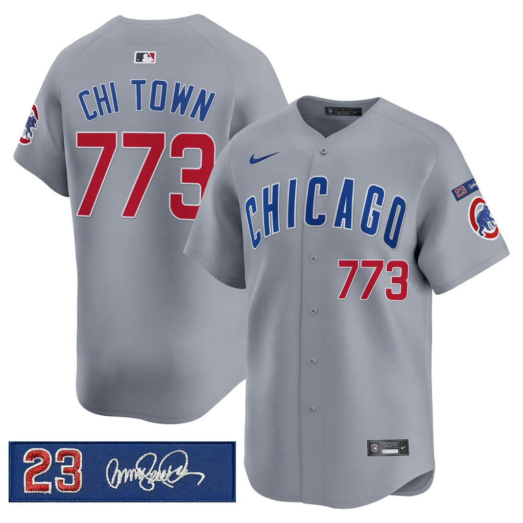 CC 'Ryne Sandberg Tribute' Vapor Premier Limited Jersey V3 - Stitched