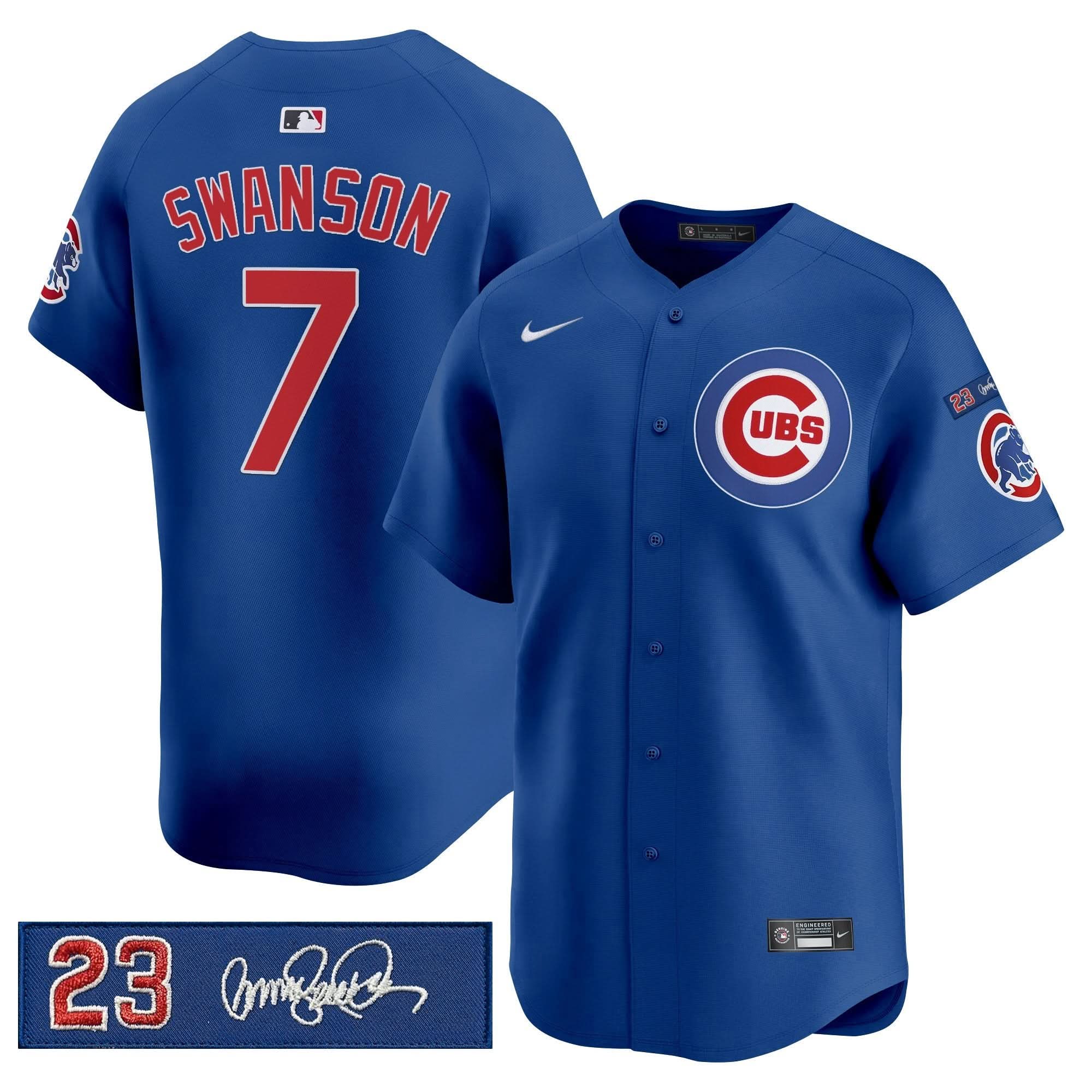 CC 'Ryne Sandberg Tribute' Vapor Premier Limited Jersey V3 - Stitched