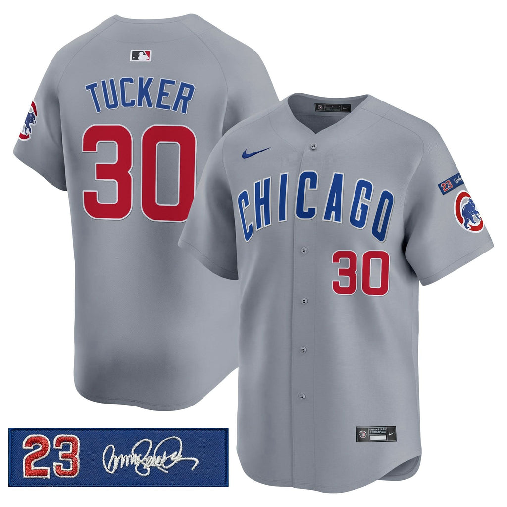 CC 'Ryne Sandberg Tribute' Vapor Premier Limited Jersey V3 - Stitched