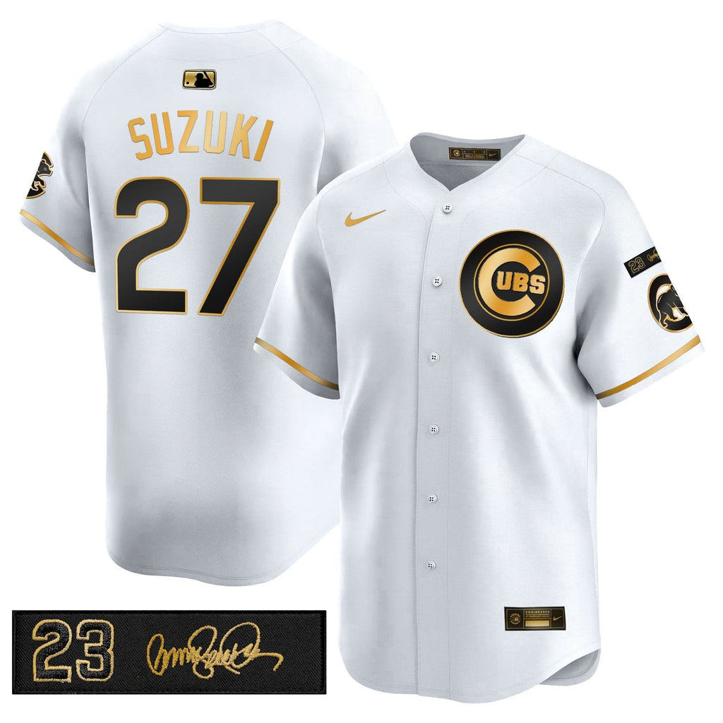 CC 'Ryne Sandberg Tribute' Vapor Premier Limited Jersey V3 - Stitched