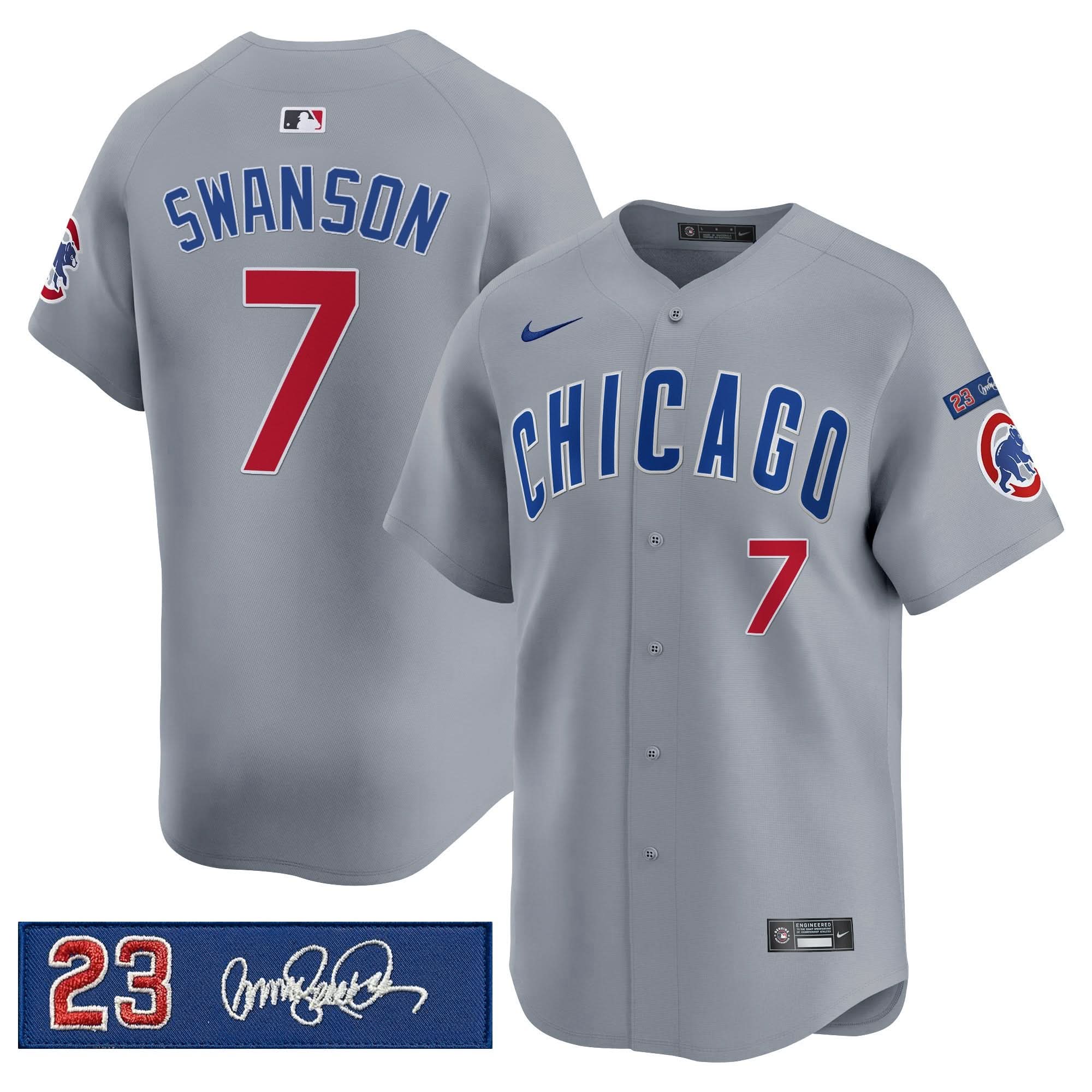 CC 'Ryne Sandberg Tribute' Vapor Premier Limited Jersey V3 - Stitched