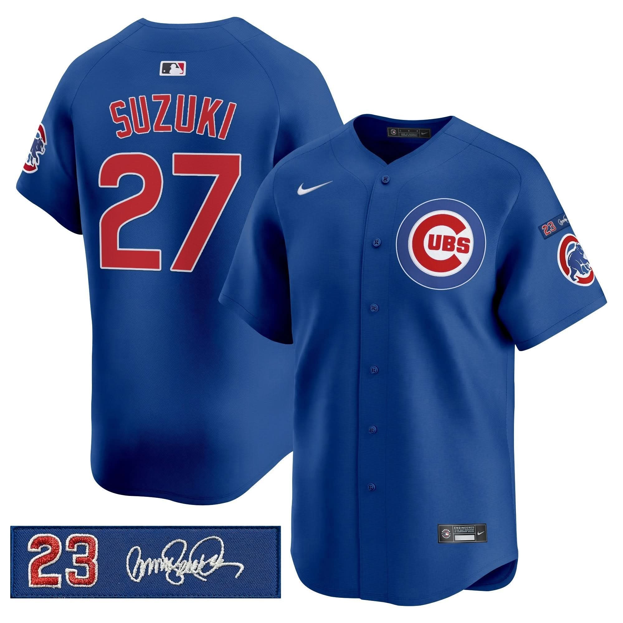 CC 'Ryne Sandberg Tribute' Vapor Premier Limited Jersey V3 - Stitched
