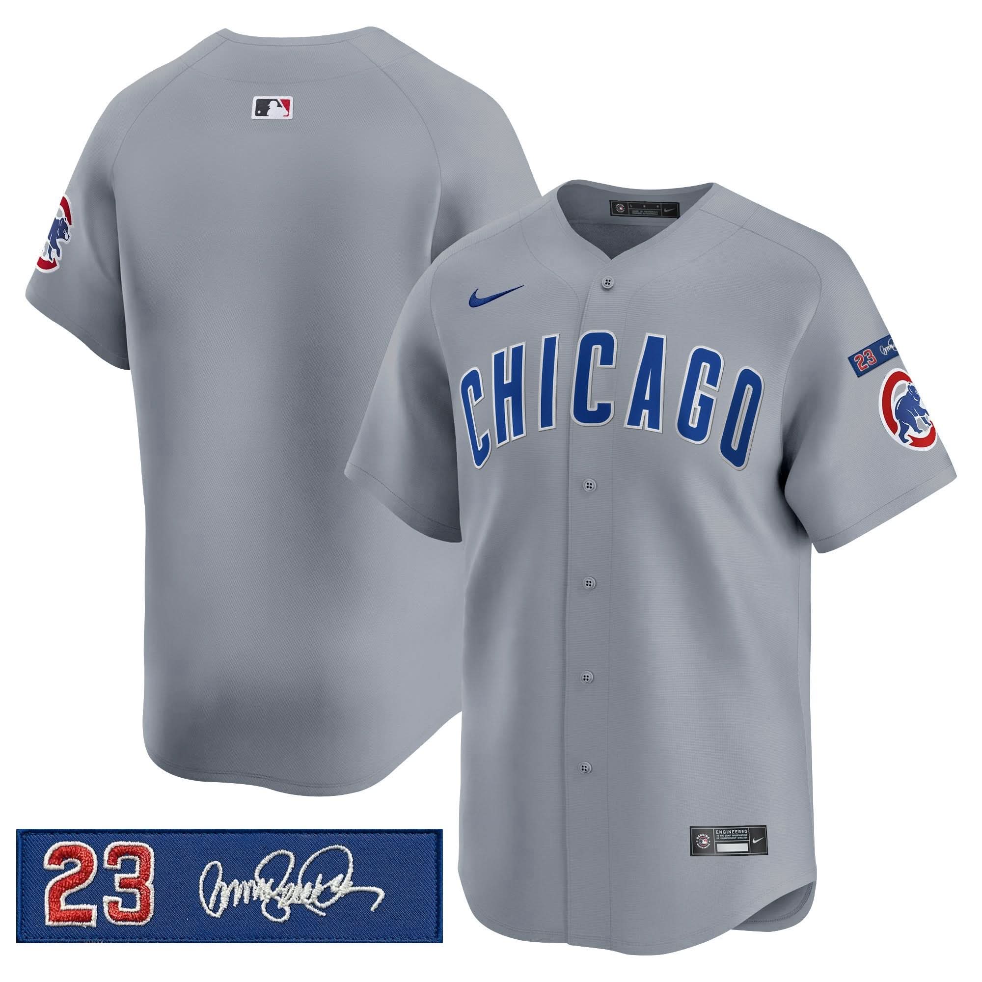 CC 'Ryne Sandberg Tribute' Vapor Premier Limited Jersey V3 - Stitched