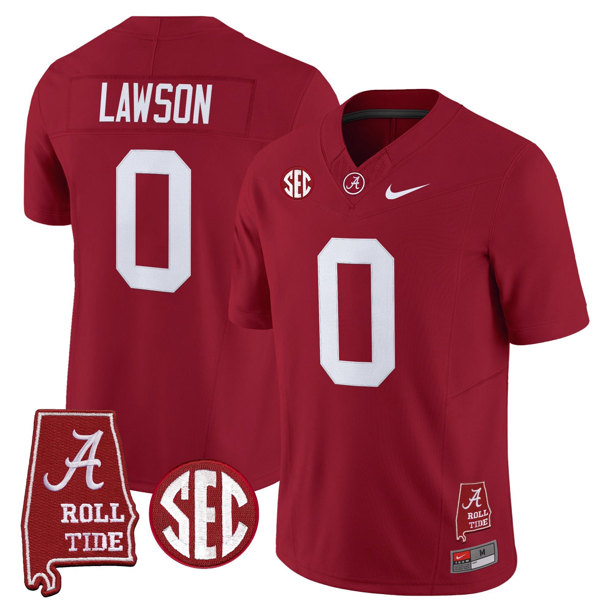 BAMA 2026 Vapor Limited Jersey - Alabama Map - Stitched