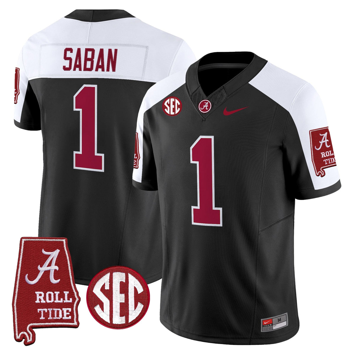 BAMA 2026 Vapor Limited Jersey - Alabama Map - Stitched