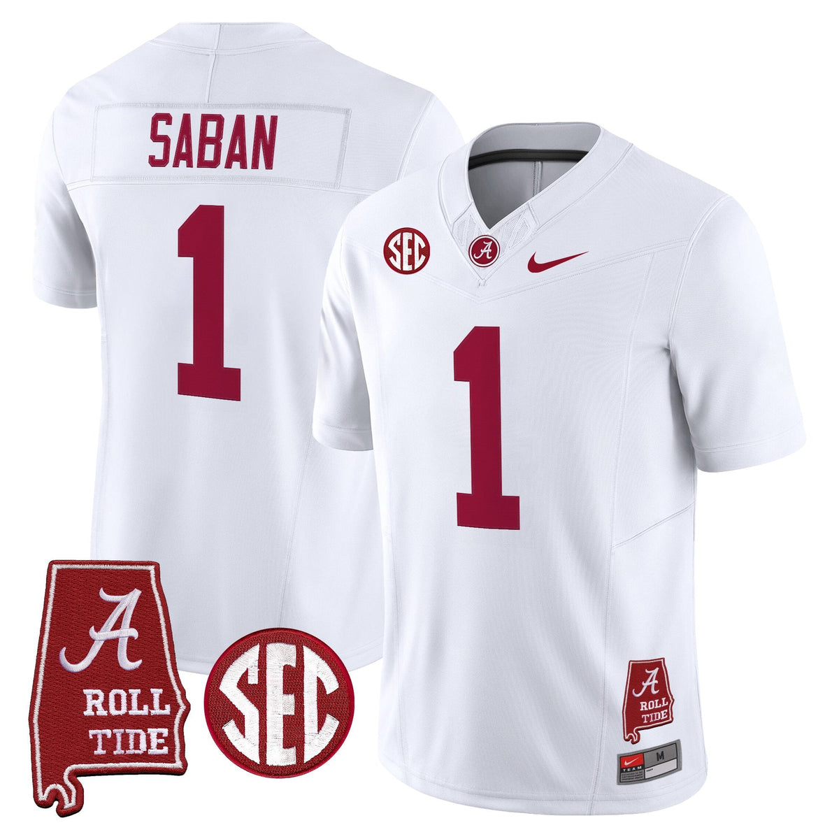 BAMA 2026 Vapor Limited Jersey - Alabama Map - Stitched