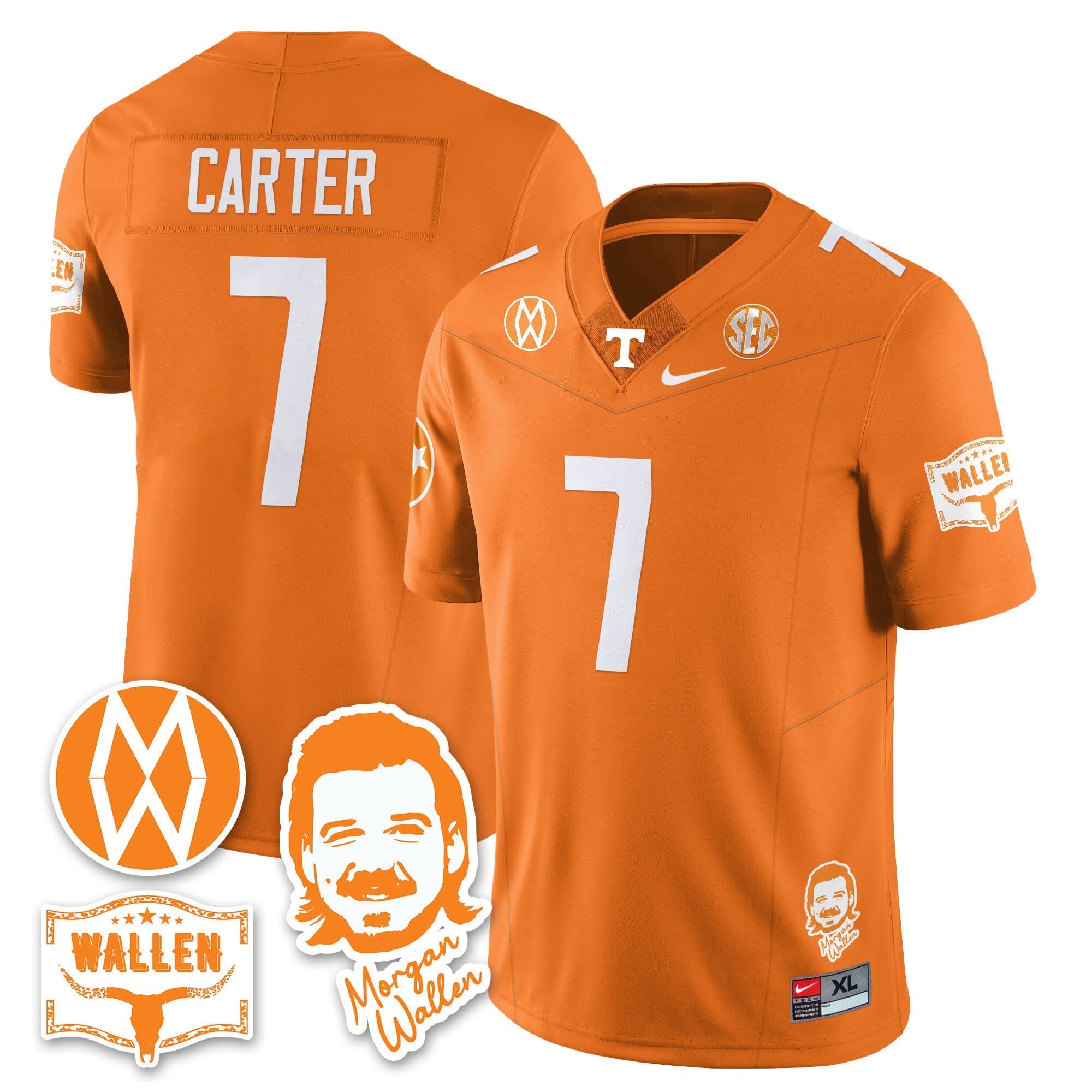 TV Morgan Wallen 2025 Jersey