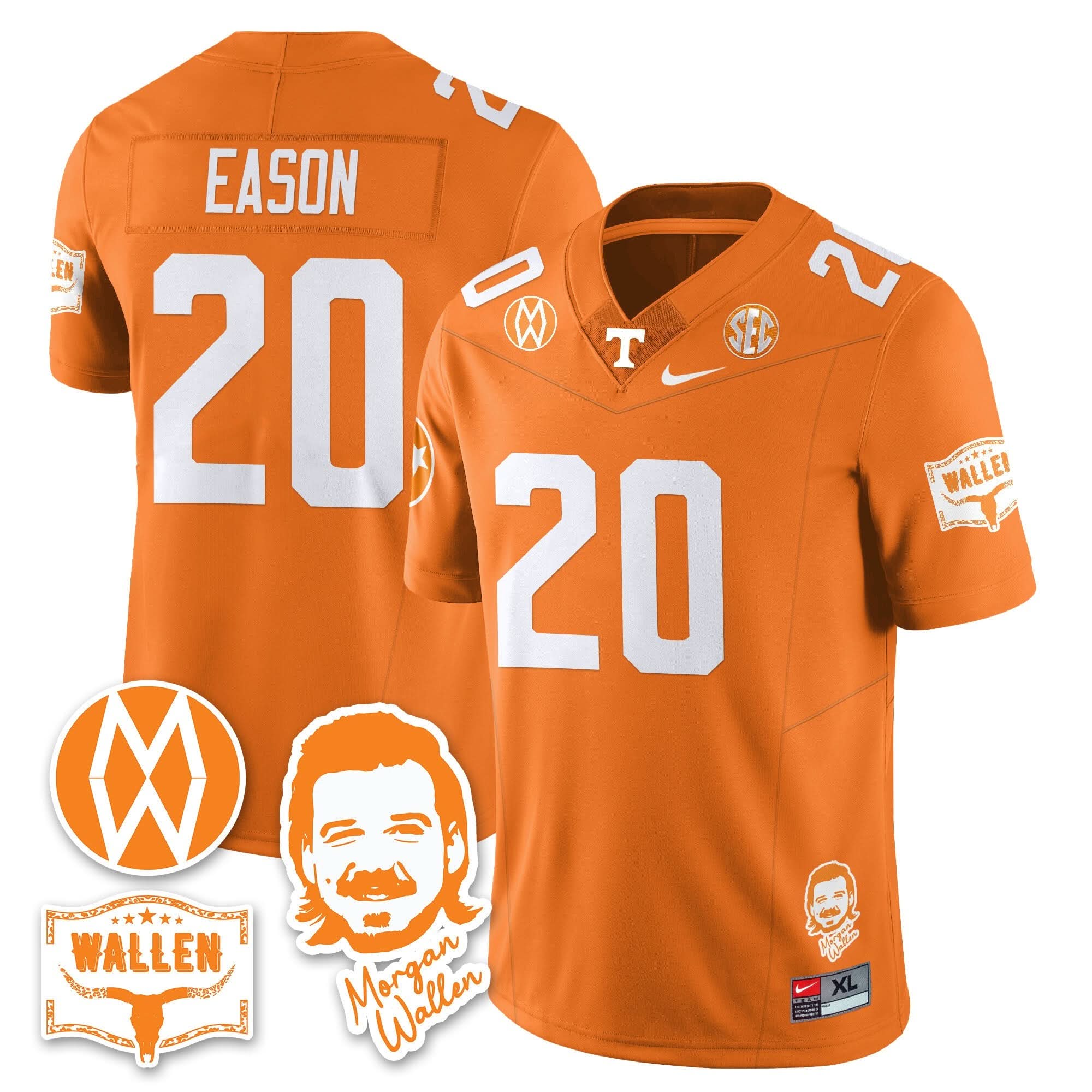 TV Morgan Wallen 2025 Jersey