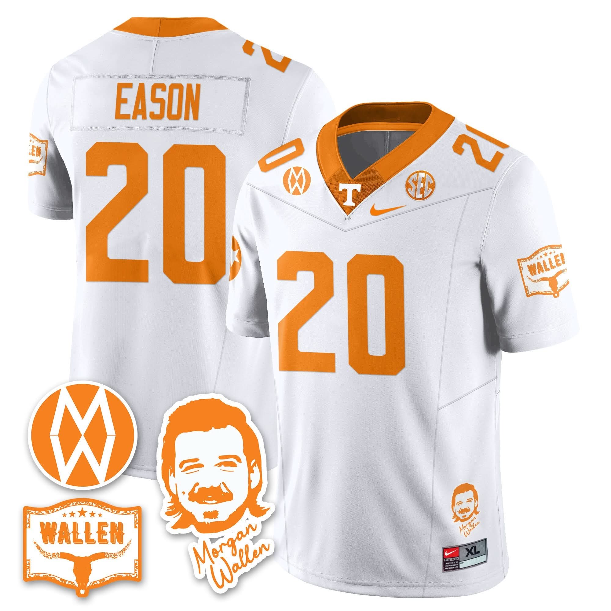 TV Morgan Wallen 2025 Jersey