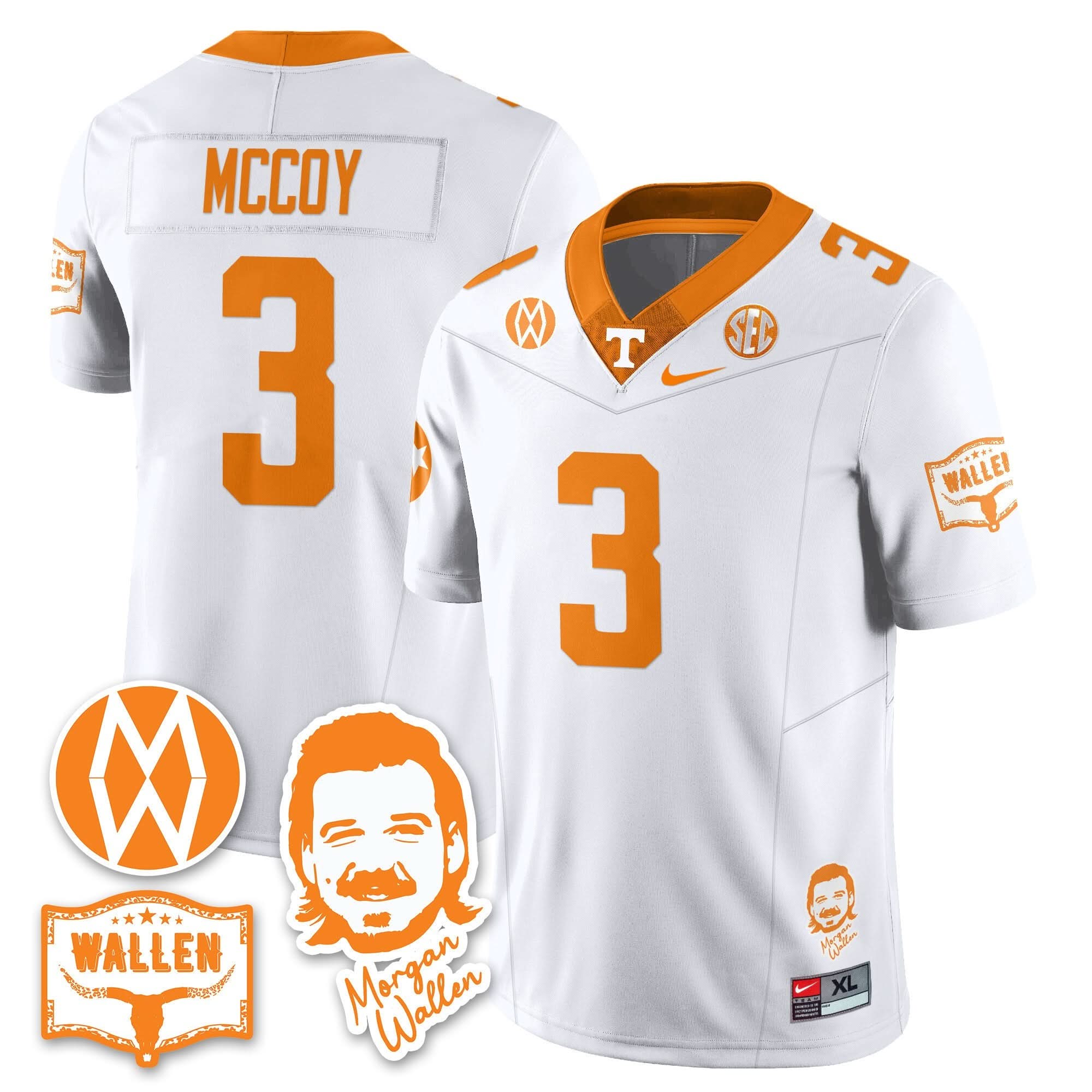TV Morgan Wallen 2025 Jersey