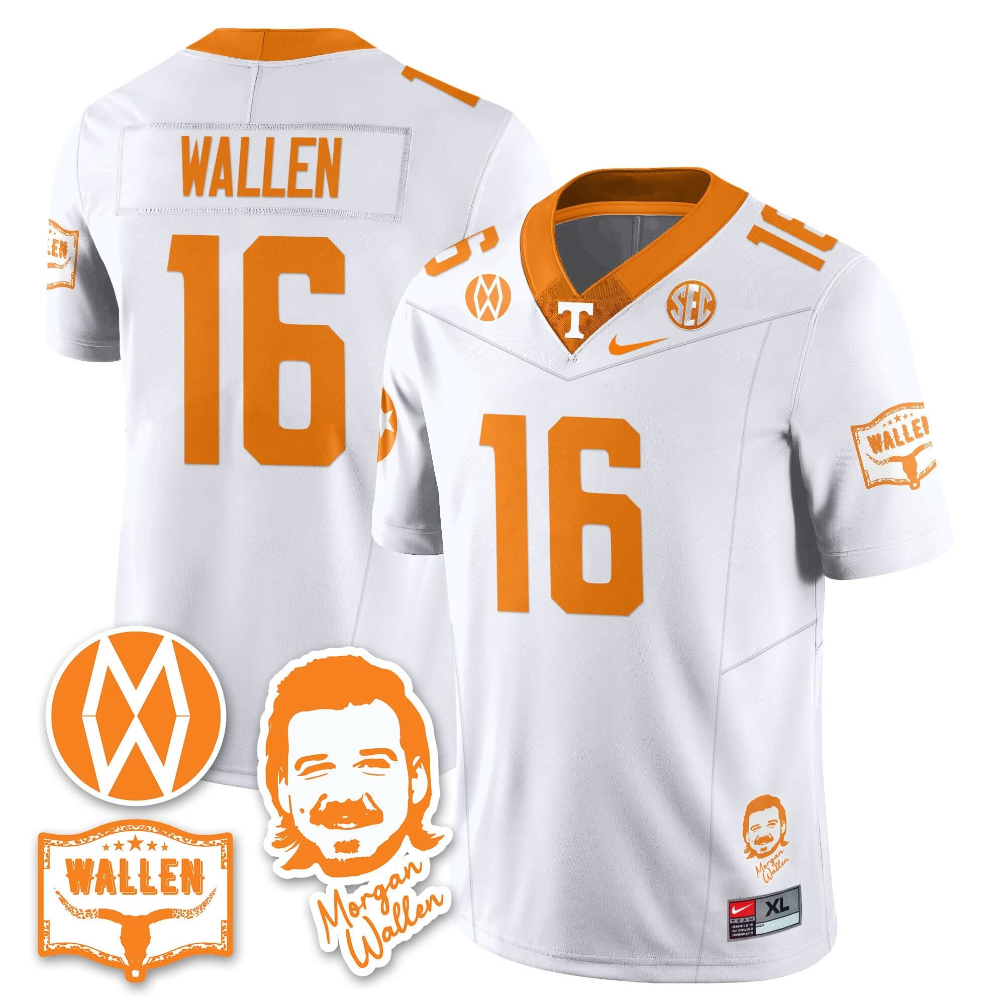 TV Morgan Wallen 2025 Jersey