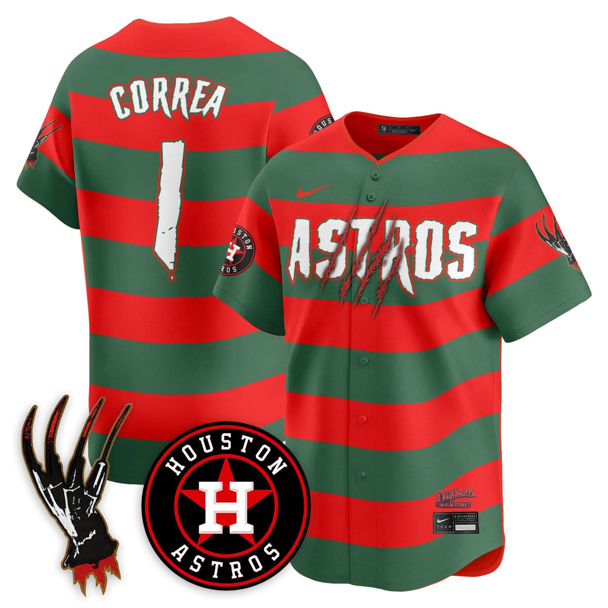HA "A Nightmare on Elm Street" Jersey - Stitched