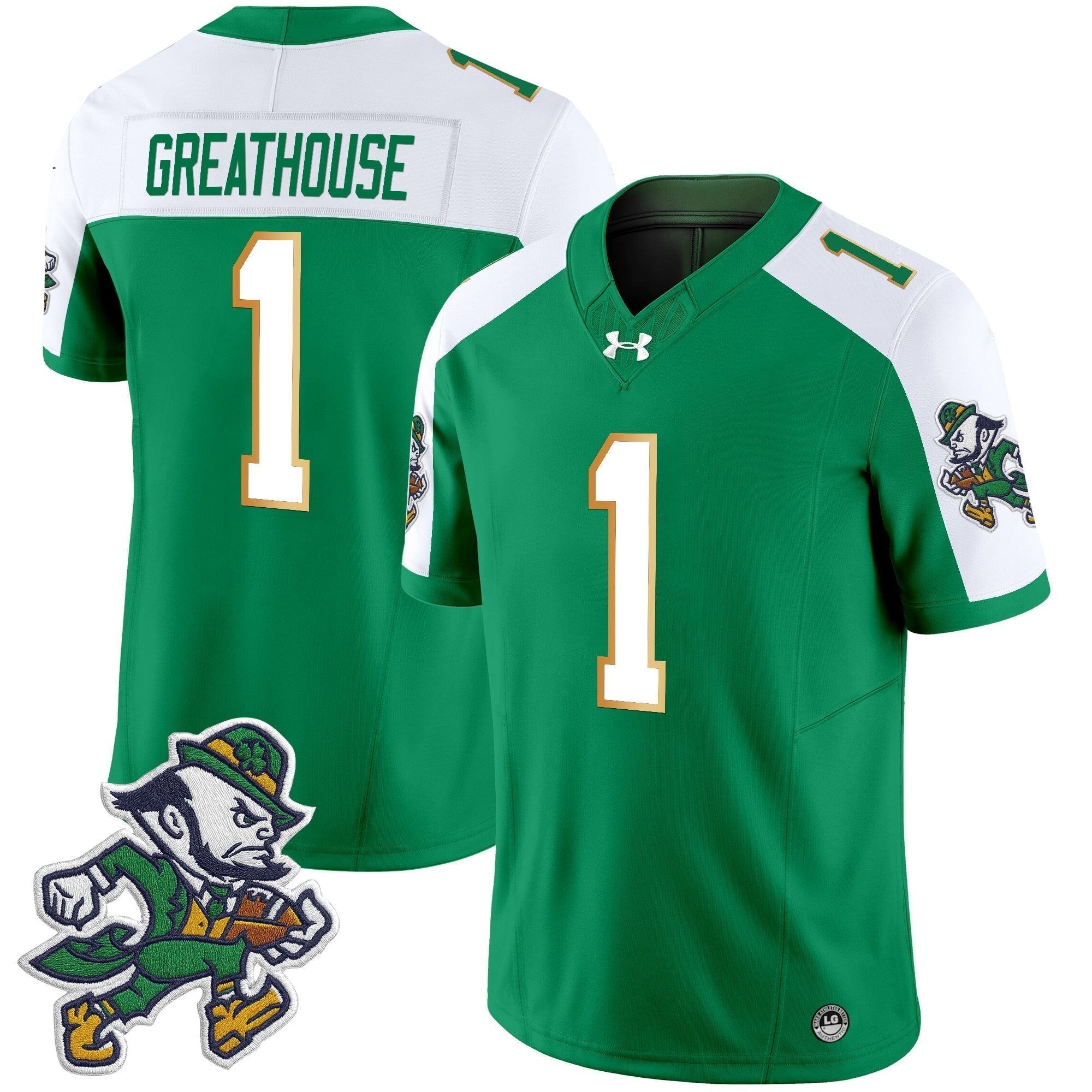 NDFI 2025 'Gridiron Leprechaun Edition' Vapor Limited Jersey