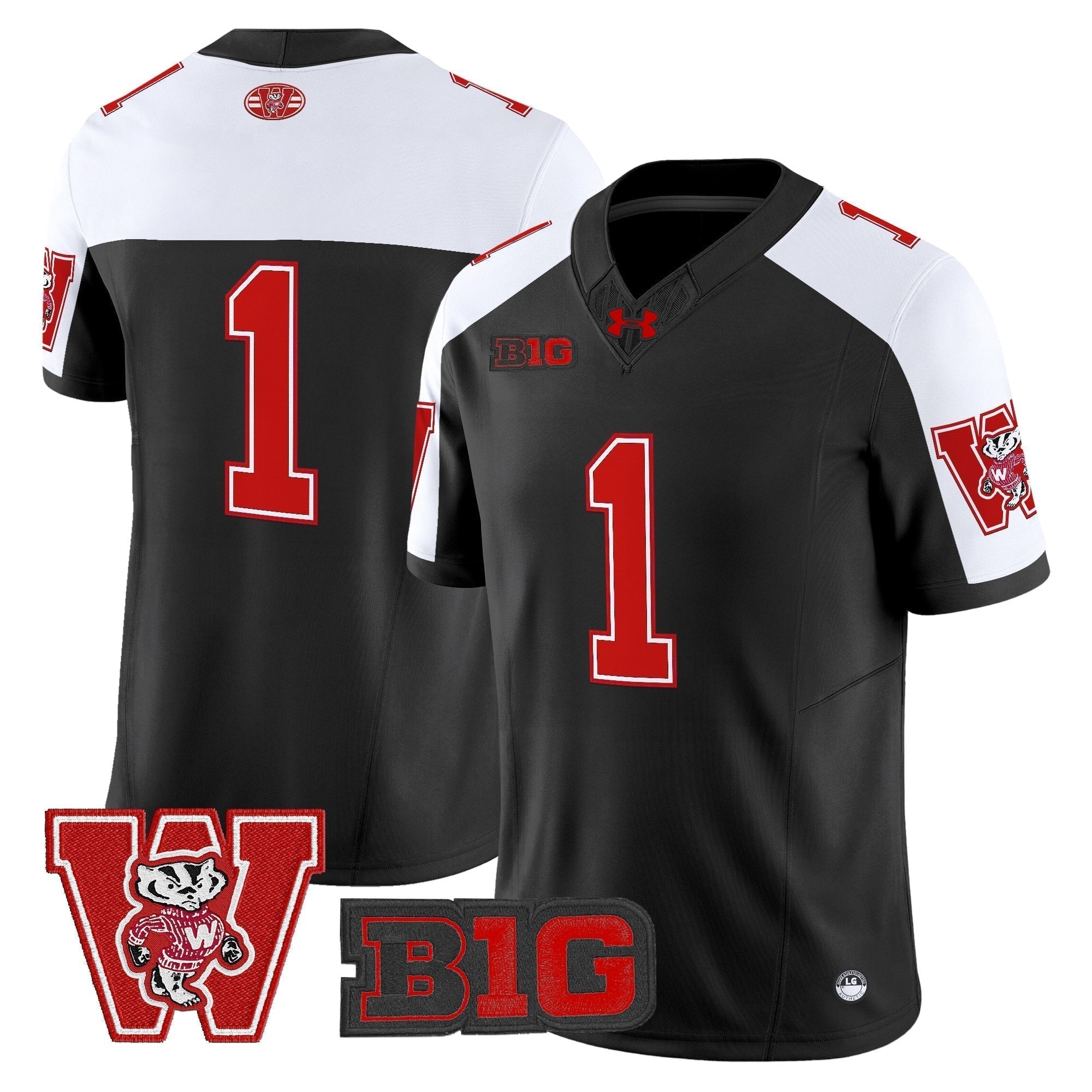 Wisconsin Badgers Throwback Vapor Limited Jersey