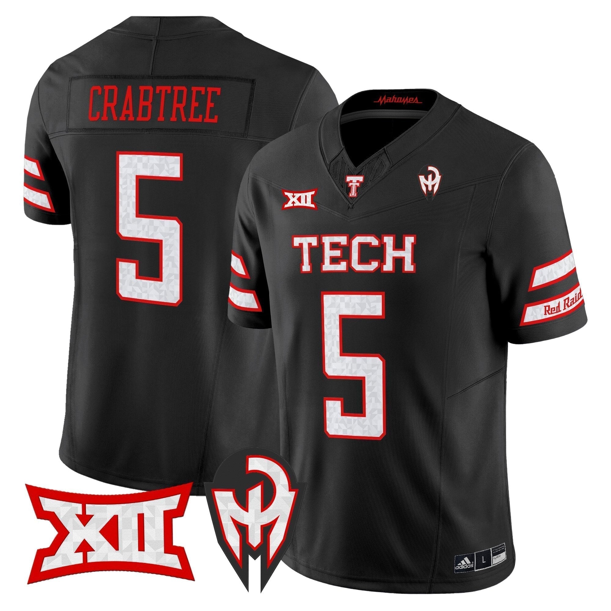 TTU 'Too Cold' Vapor Limited Jersey - Mahomes Collection