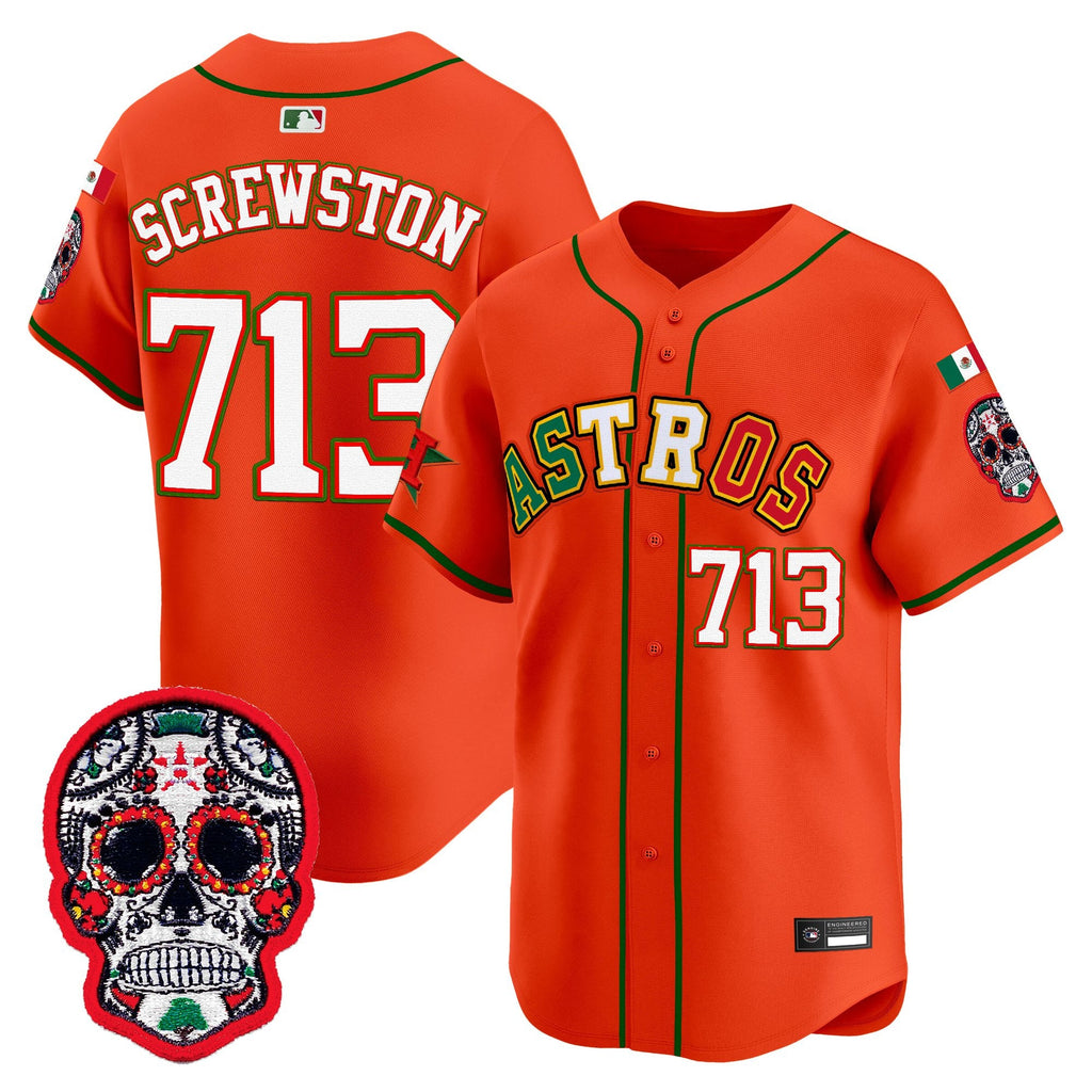 HOU Mexico 2025 'Día de los Muertos Edition' Vapor Premier Limited Jersey - Stitched