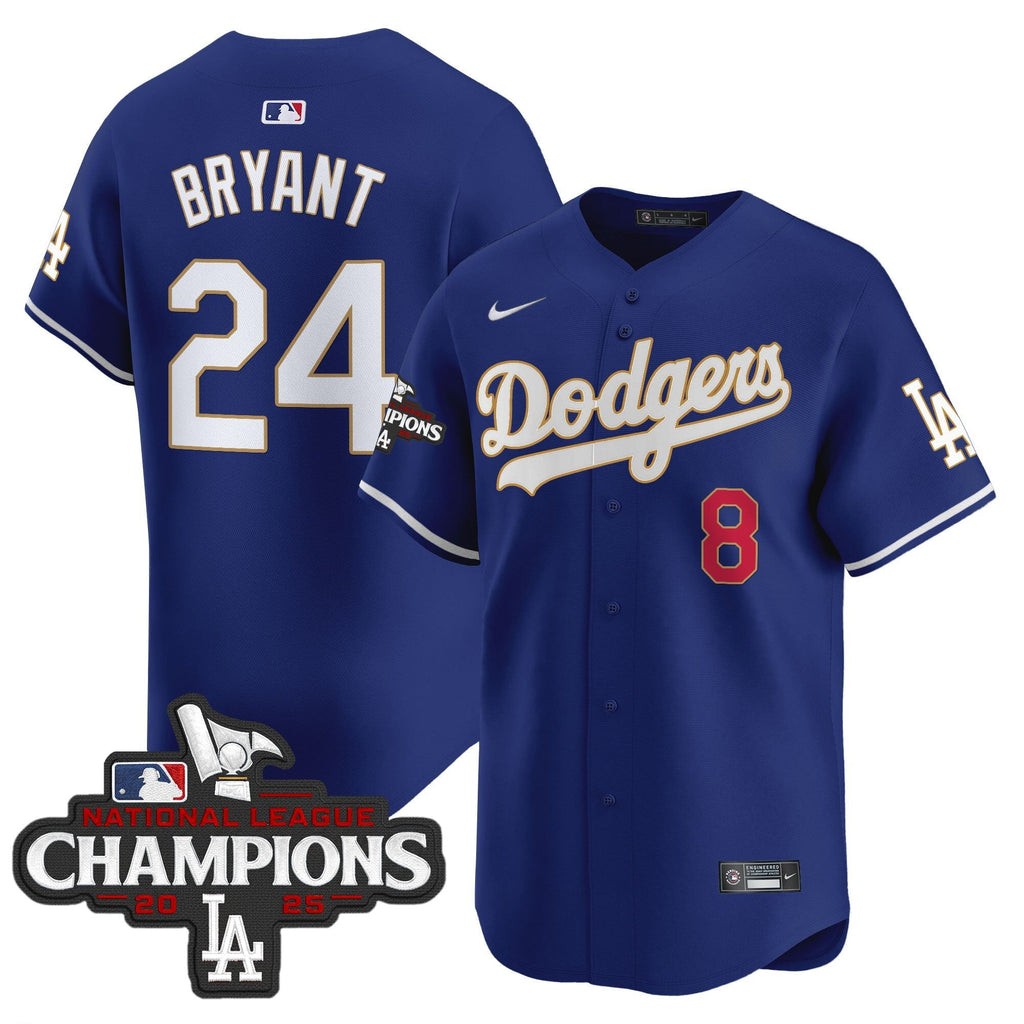 LAD 2025 National League Champions Vapor Premier Limited Jersey - Stitched