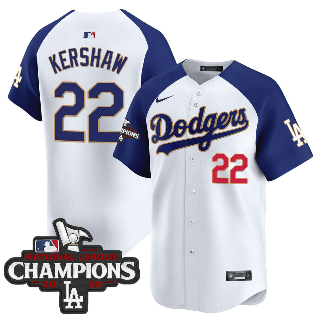 LAD 2025 National League Champions Vapor Premier Limited Jersey - Stitched