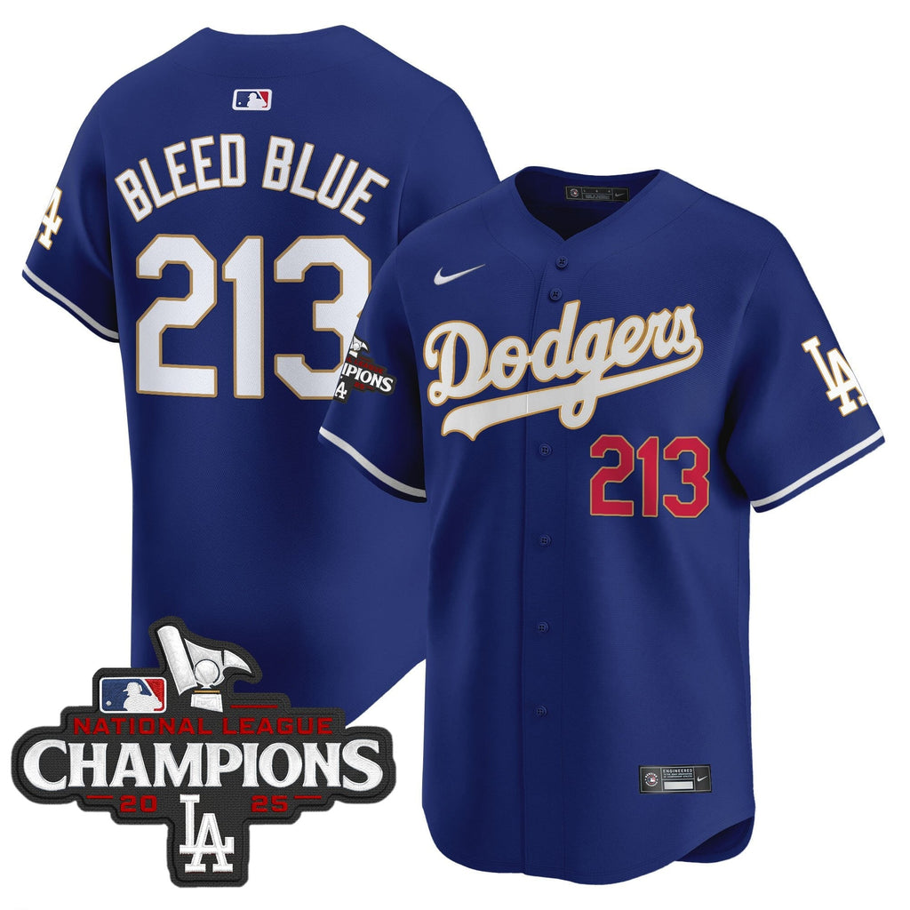 LAD 2025 National League Champions Vapor Premier Limited Jersey - Stitched
