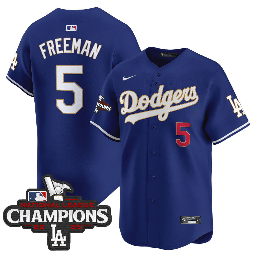 LAD 2025 National League Champions Vapor Premier Limited Jersey - Stitched