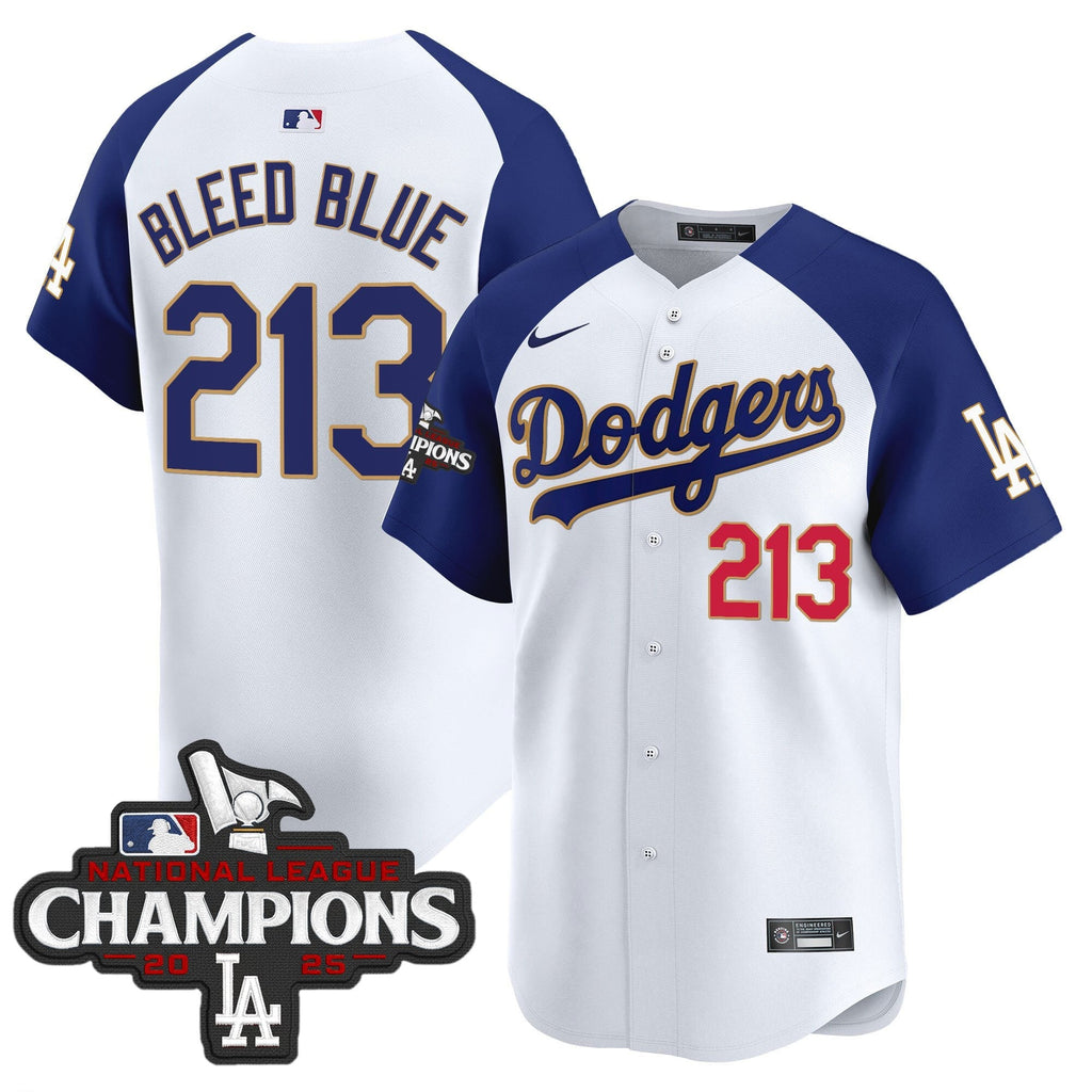 LAD 2025 National League Champions Vapor Premier Limited Jersey - Stitched