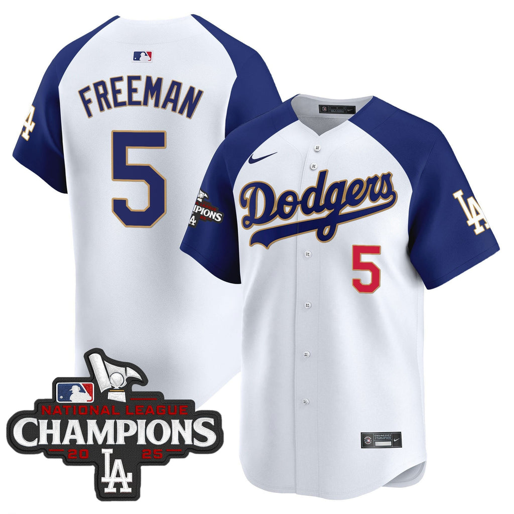 LAD 2025 National League Champions Vapor Premier Limited Jersey - Stitched