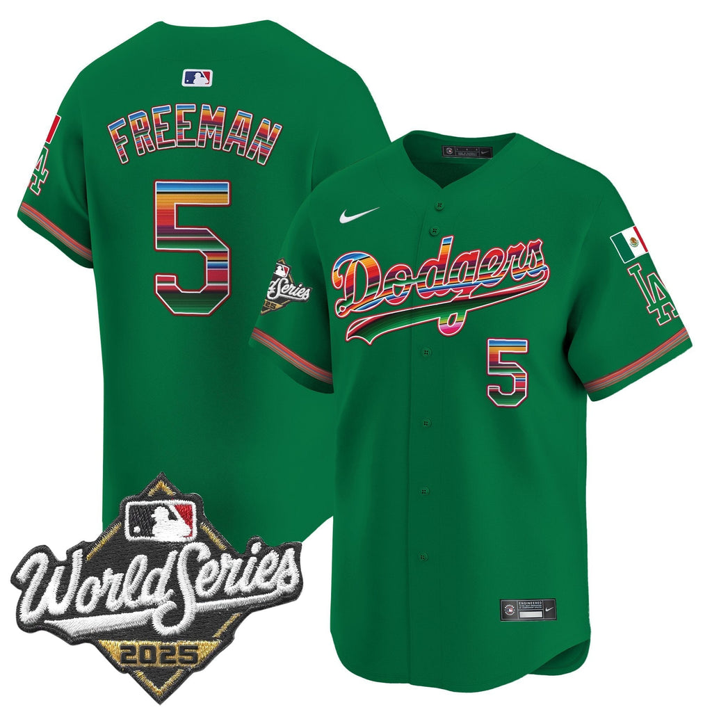 LAD Mexico 2025 World Series Vapor Premier Limited Jersey - Stitched
