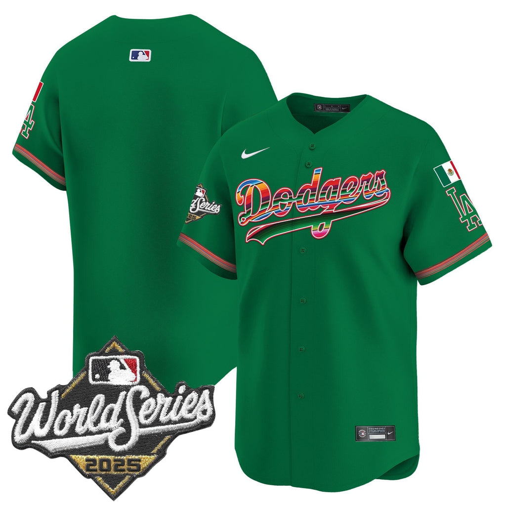 LAD Mexico 2025 World Series Vapor Premier Limited Jersey - Stitched