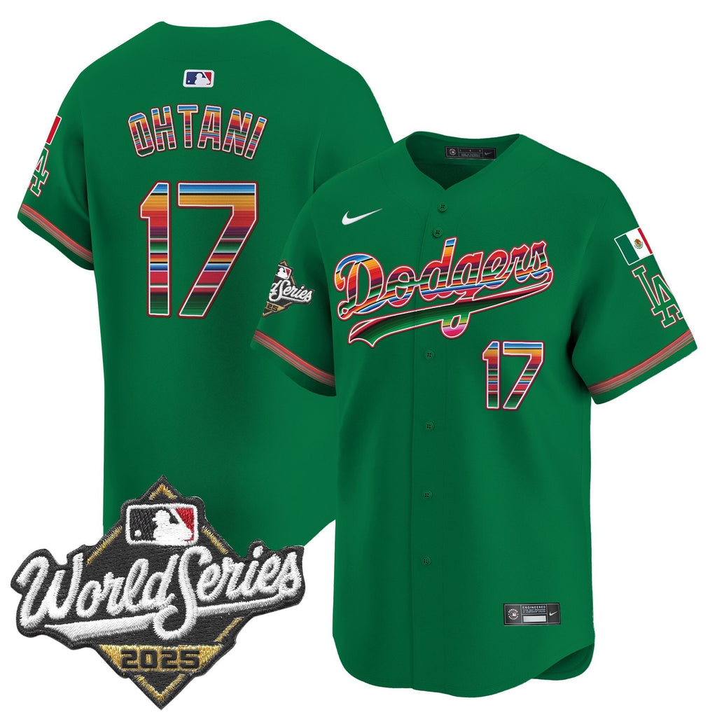 LAD Mexico 2025 World Series Vapor Premier Limited Jersey - Stitched