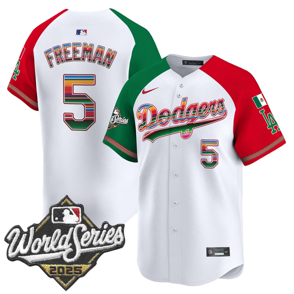 LAD Mexico 2025 World Series Vapor Premier Limited Jersey - Stitched