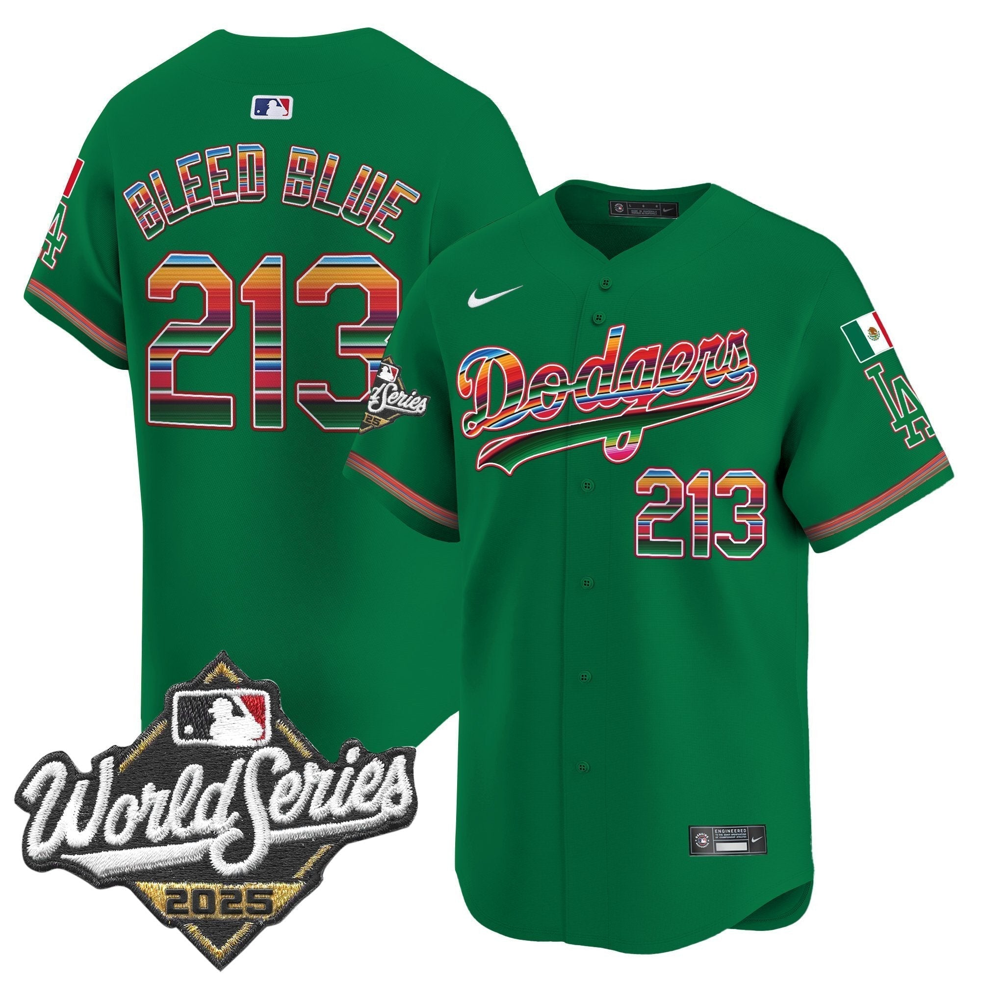 LAD Mexico 2025 World Series Vapor Premier Limited Jersey - Stitched
