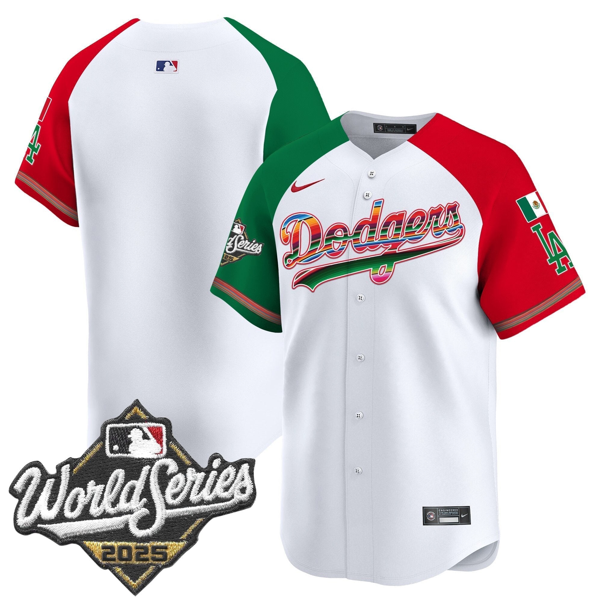 LAD Mexico 2025 World Series Vapor Premier Limited Jersey - Stitched