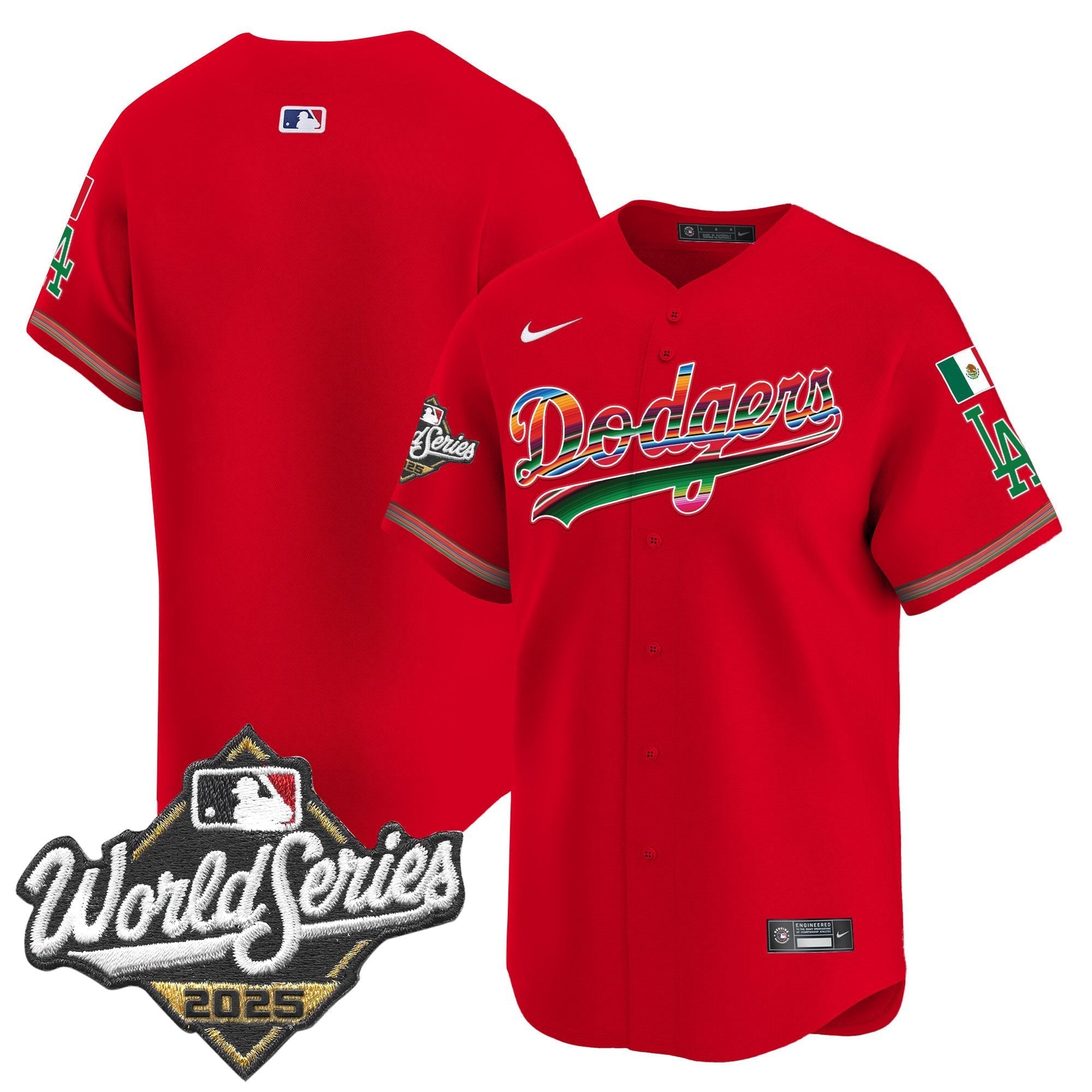 LAD Mexico 2025 World Series Vapor Premier Limited Jersey - Stitched