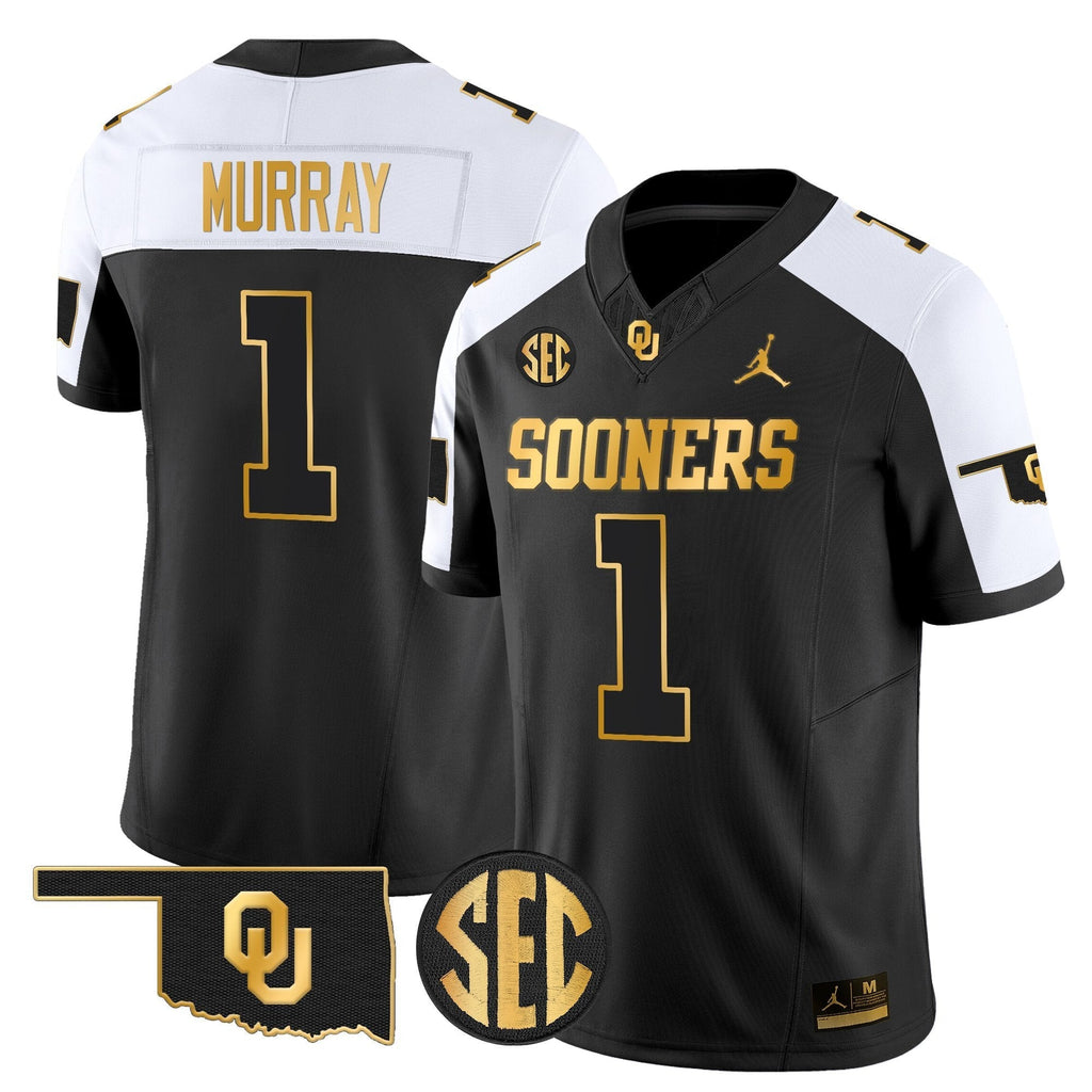 OU 2025 Gold Vapor Limited Jersey - Stitched