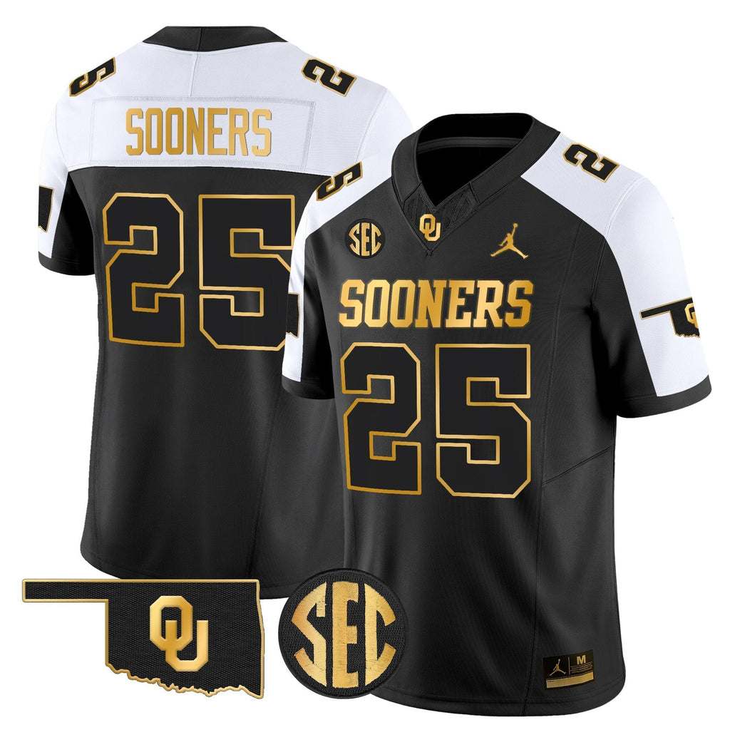 OU 2025 Gold Vapor Limited Jersey - Stitched