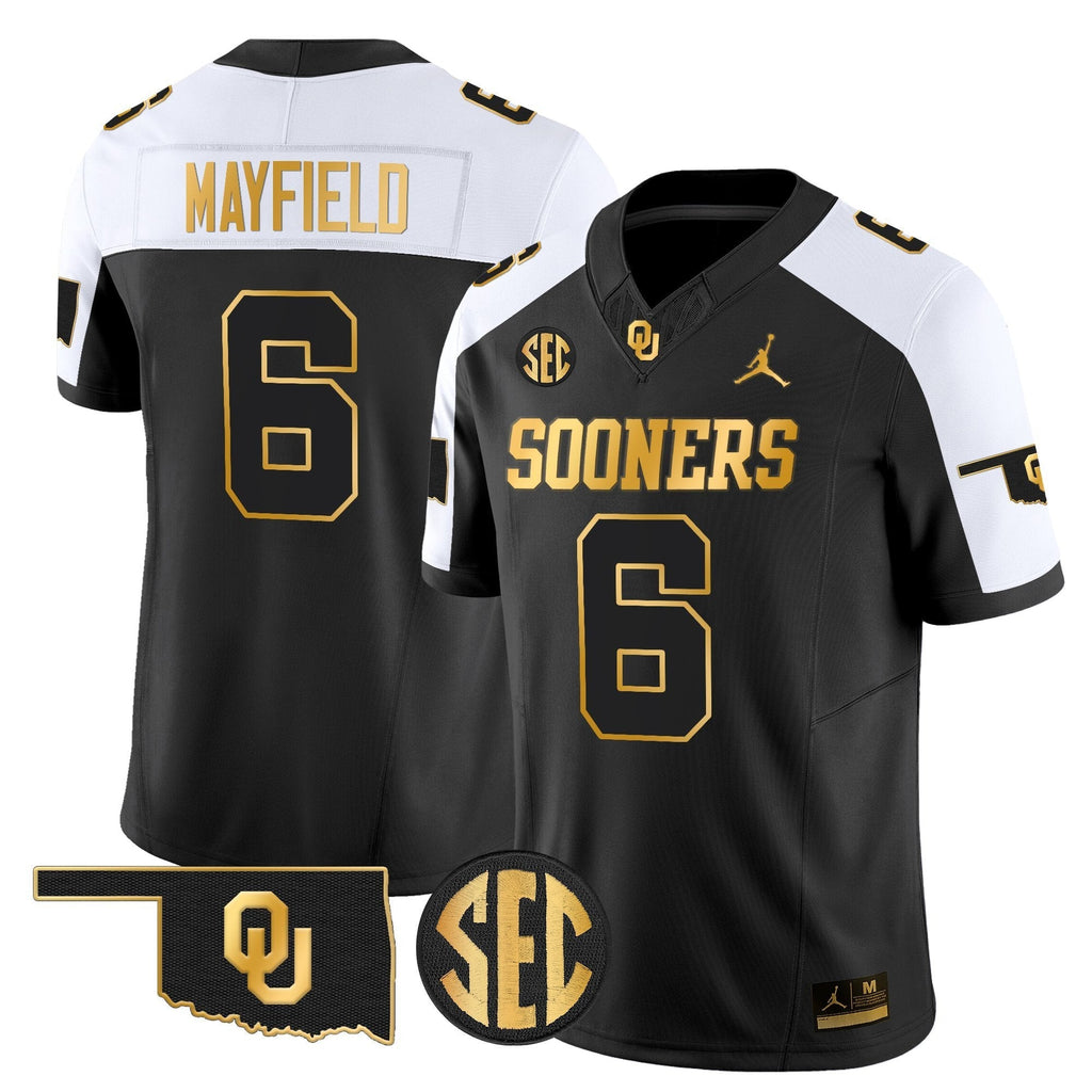 OU 2025 Gold Vapor Limited Jersey - Stitched