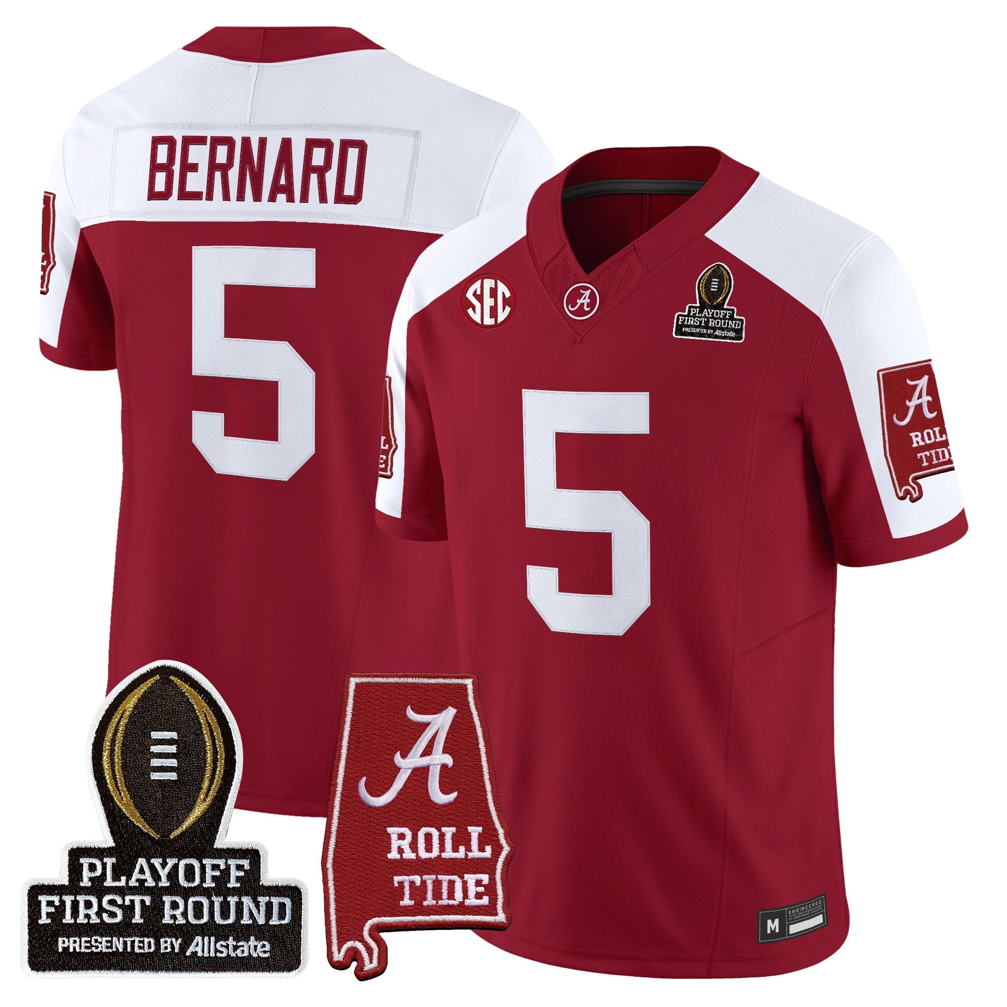 BAMA 2025 Playoff First Round Vapor Limited Jersey