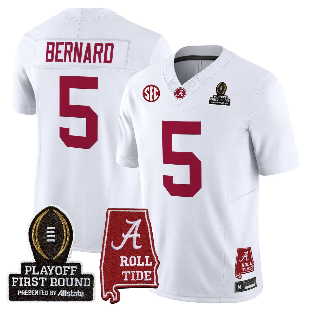 BAMA 2025 Playoff First Round Vapor Limited Jersey