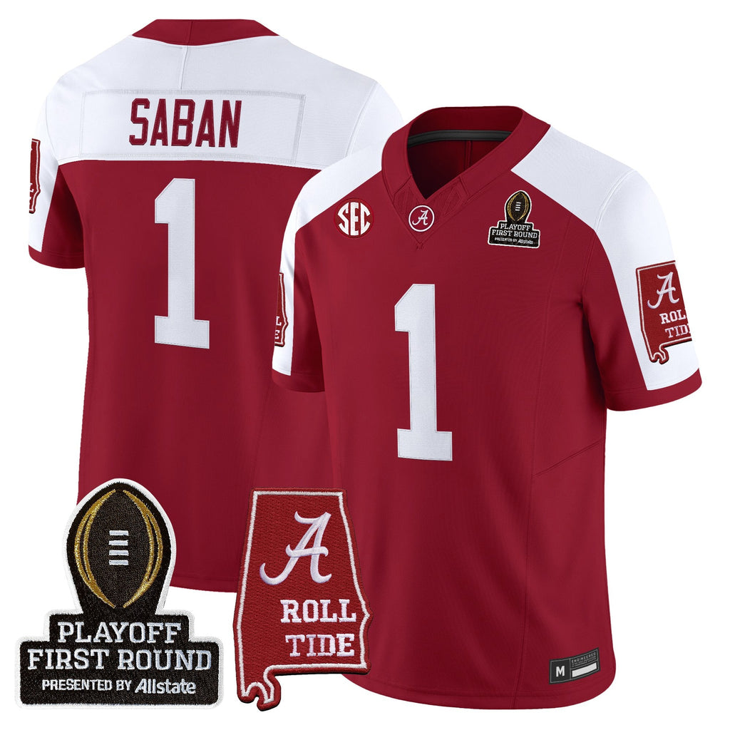 BAMA 2025 Playoff First Round Vapor Limited Jersey