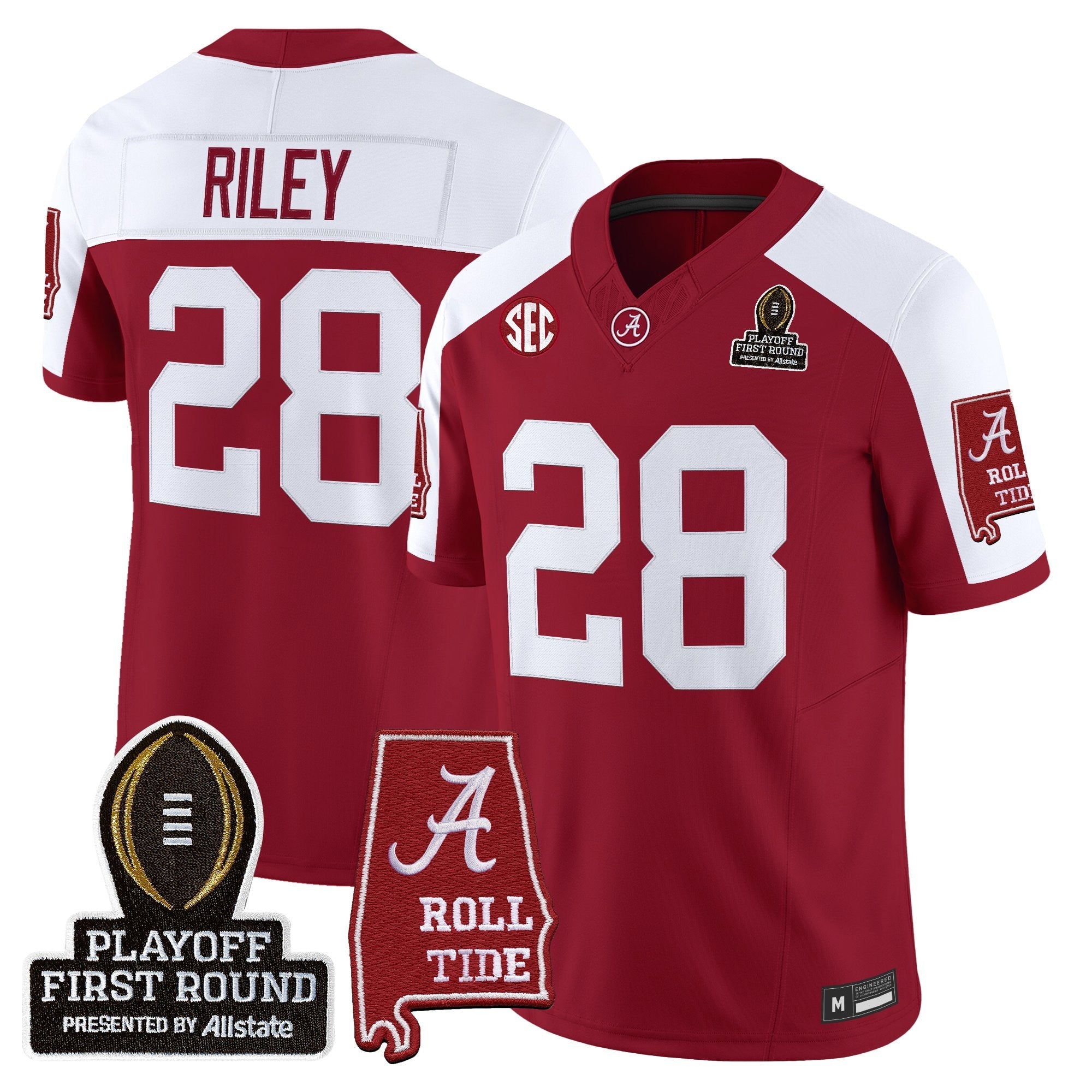 BAMA 2025 Playoff First Round Vapor Limited Jersey