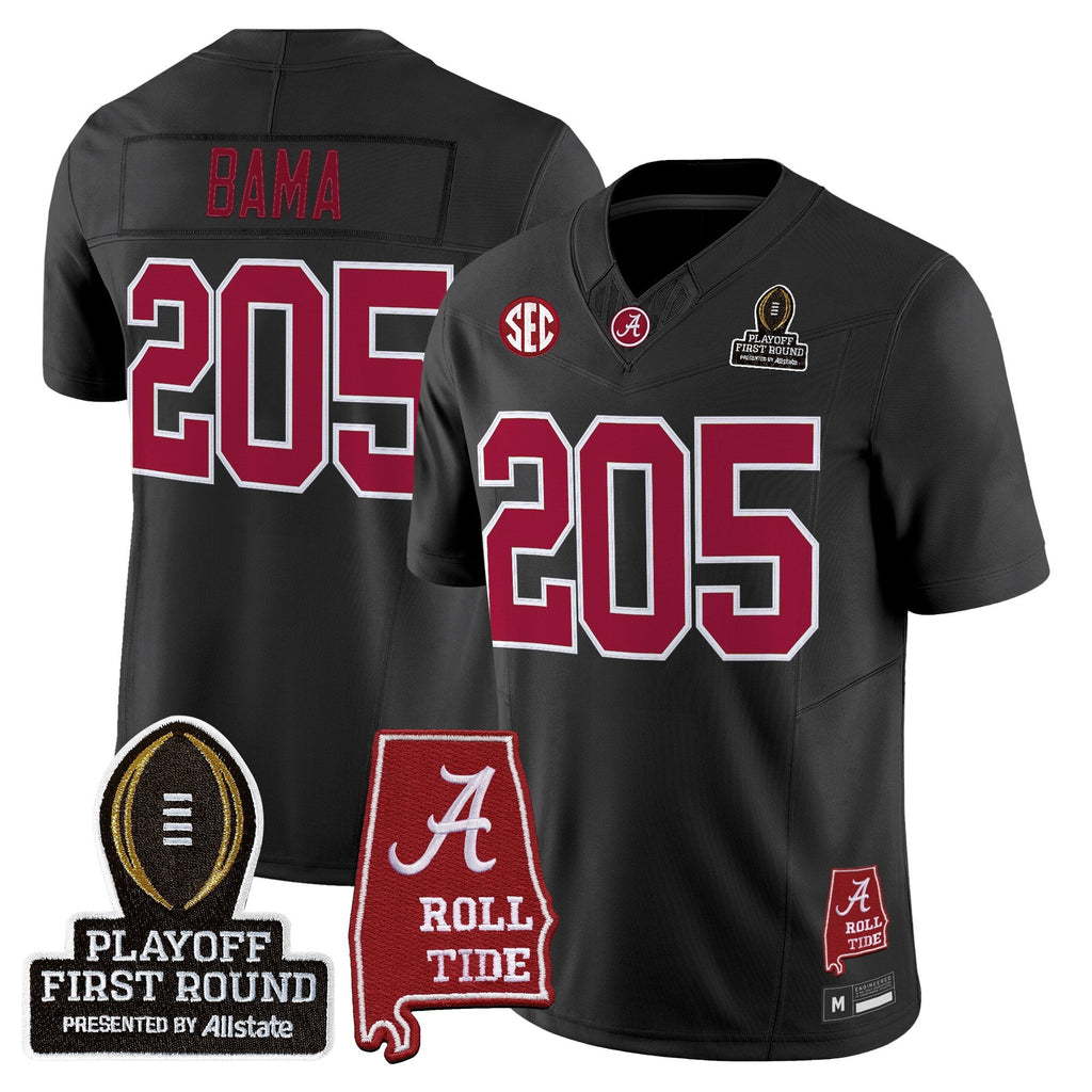 BAMA 2025 Playoff First Round Vapor Limited Jersey