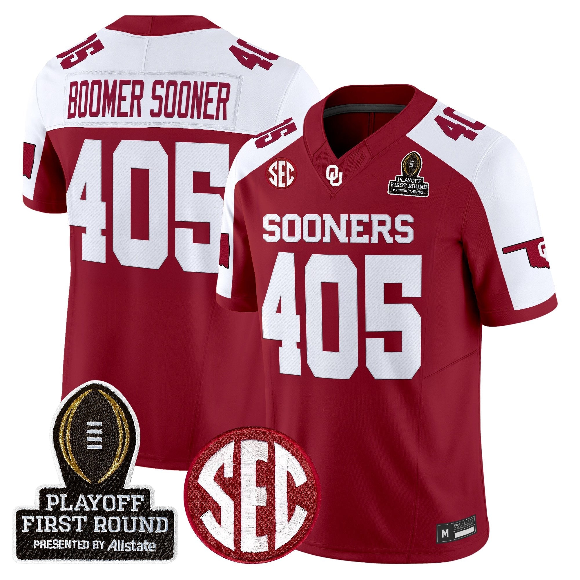 OU 2025 Playoff First Round Vapor Limited Jersey