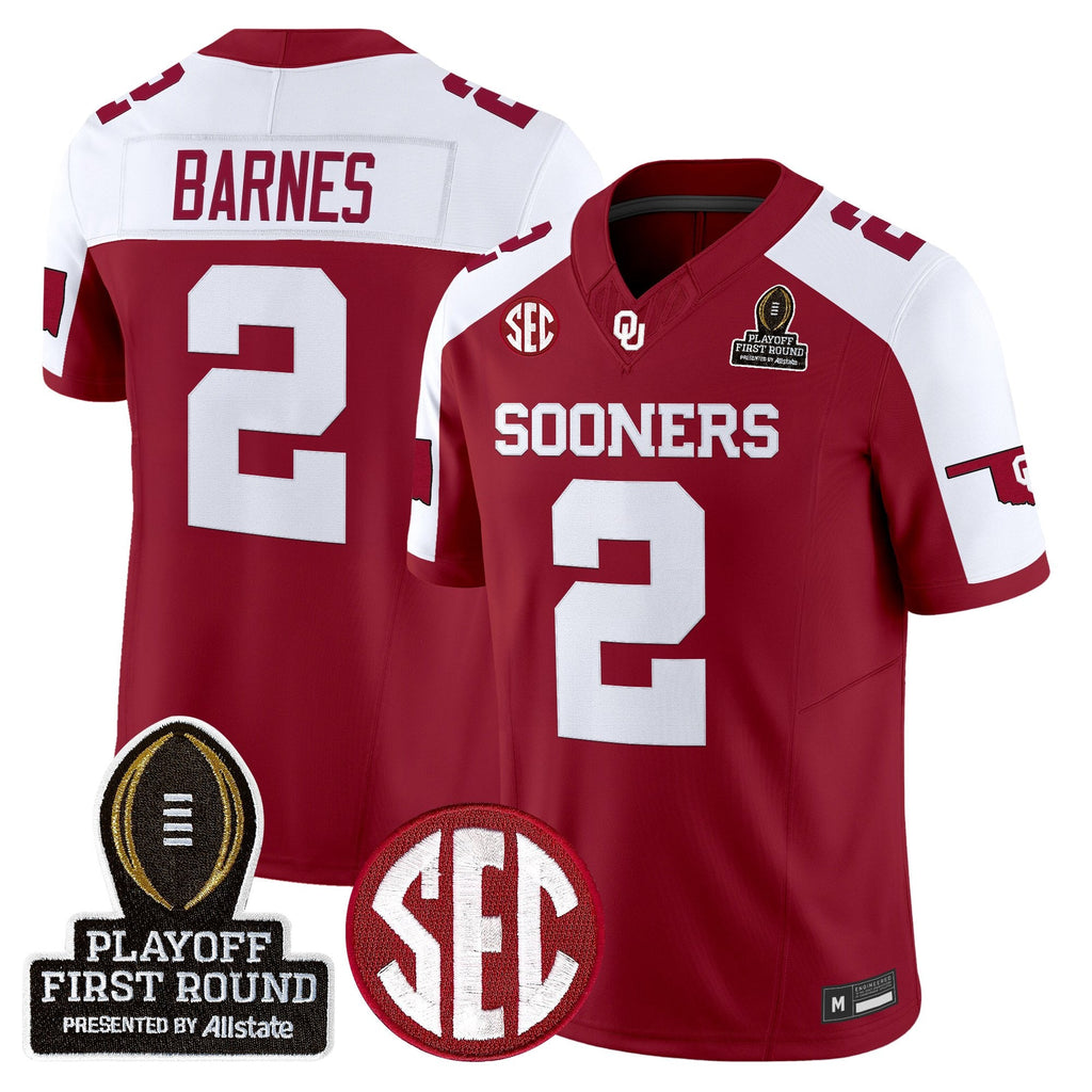 OU 2025 Playoff First Round Vapor Limited Jersey