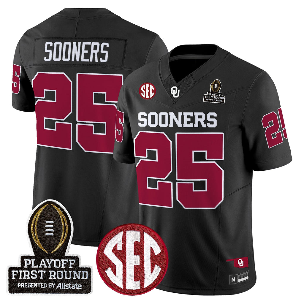 OU 2025 Playoff First Round Vapor Limited Jersey