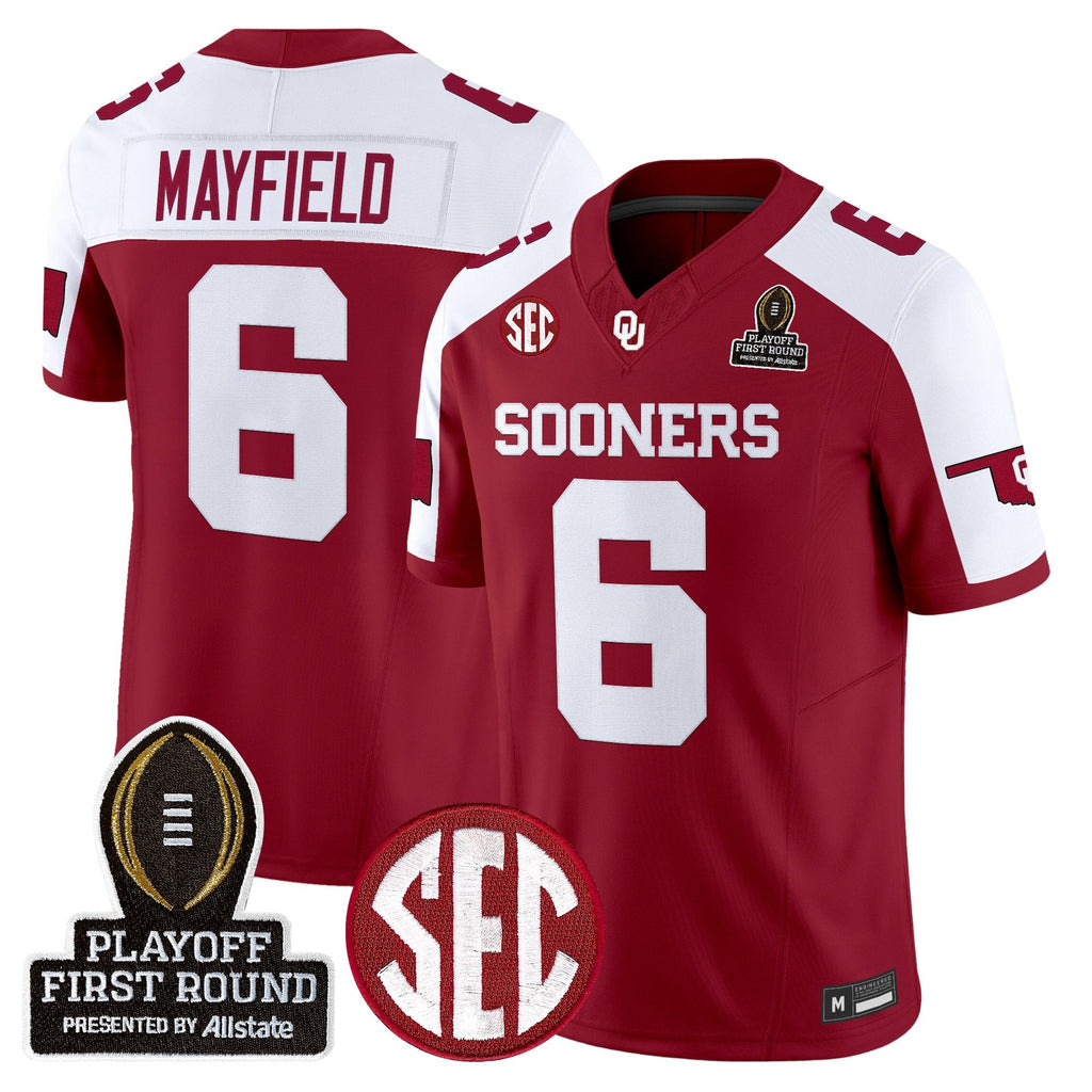 OU 2025 Playoff First Round Vapor Limited Jersey