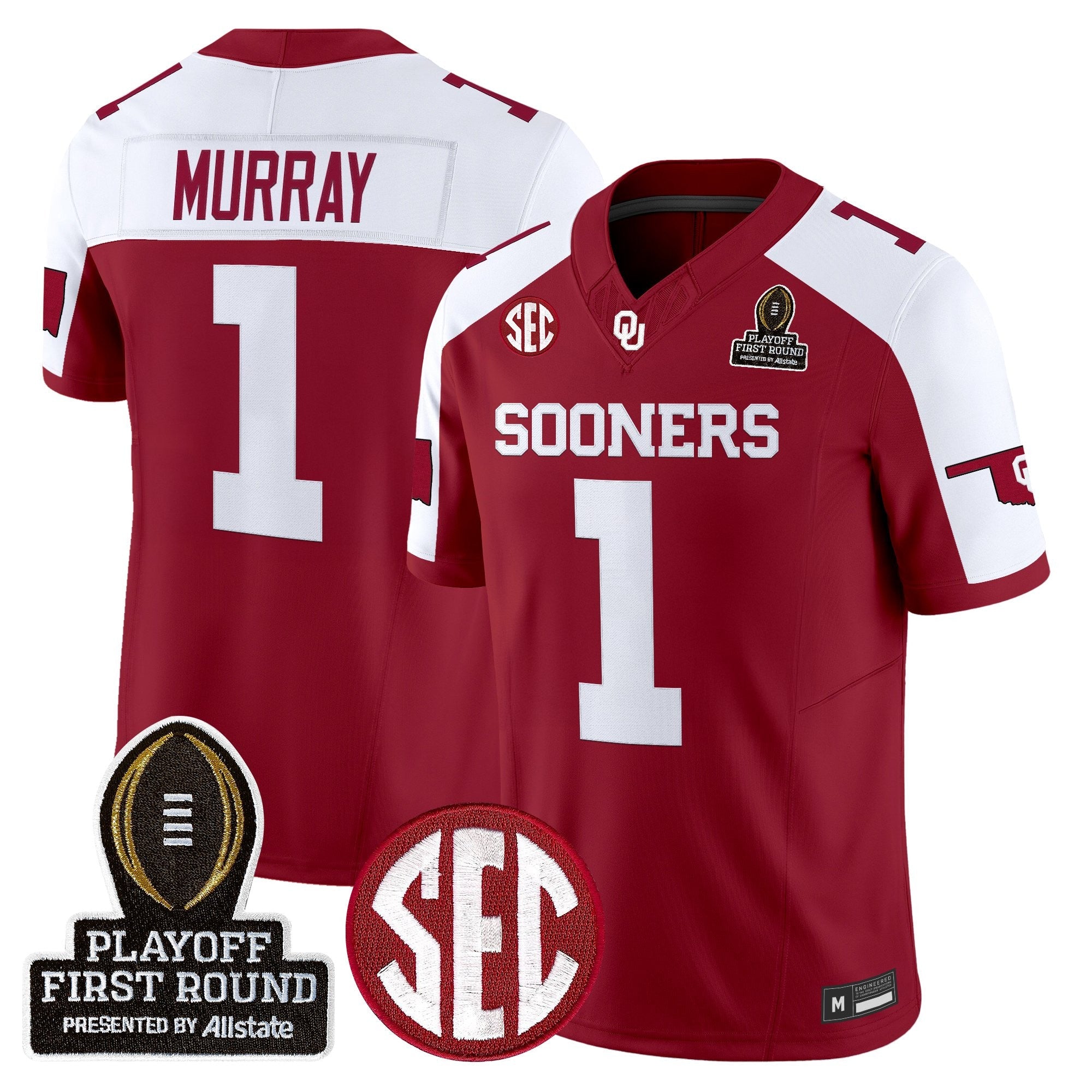 OU 2025 Playoff First Round Vapor Limited Jersey