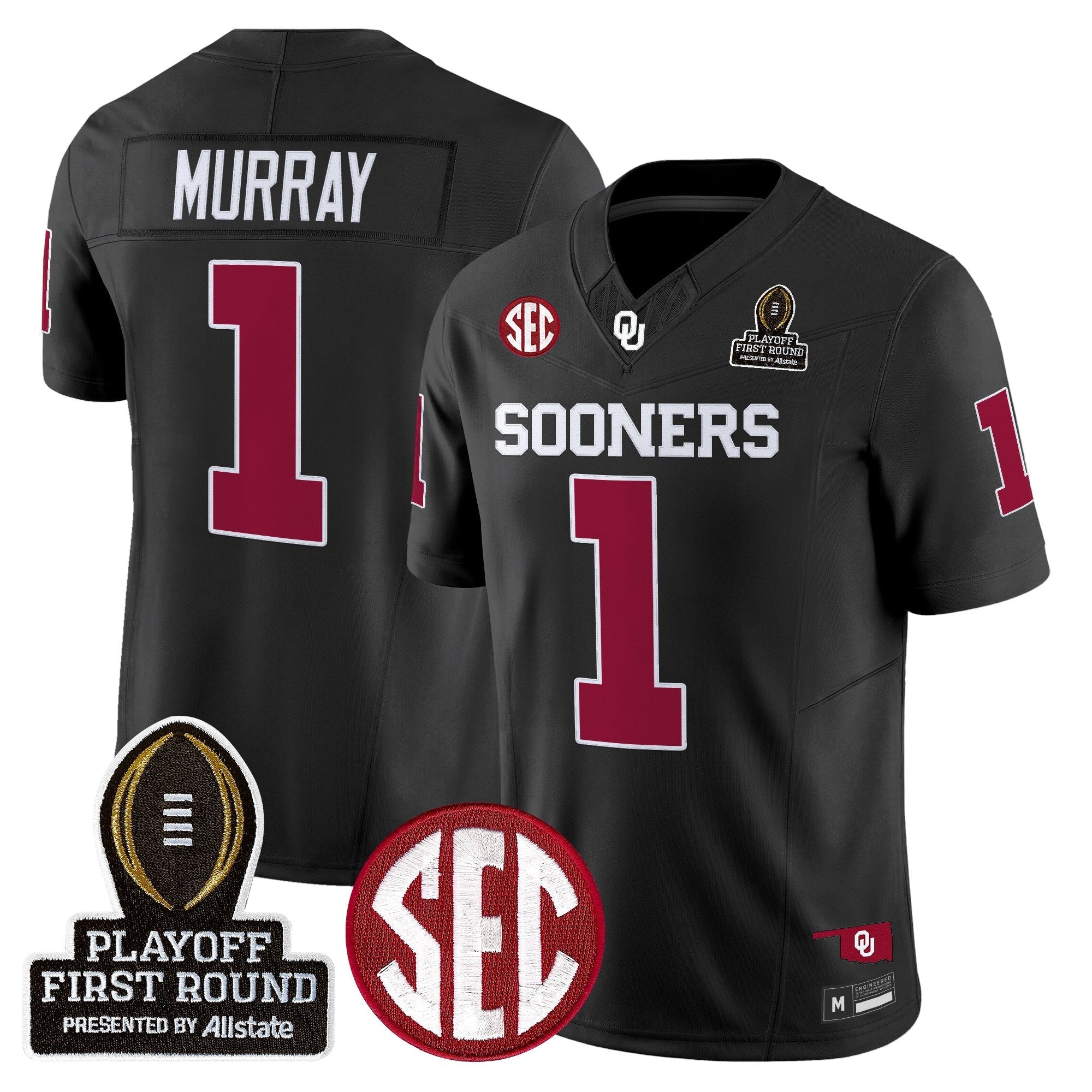 OU 2025 Playoff First Round Vapor Limited Jersey