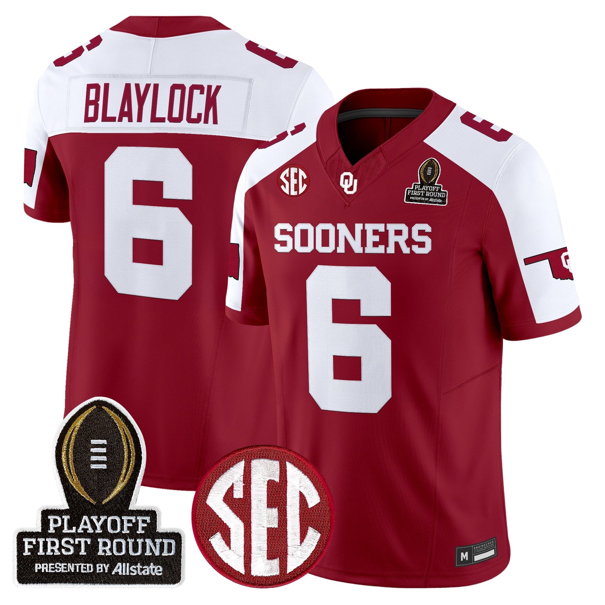 OU 2025 Playoff First Round Vapor Limited Jersey